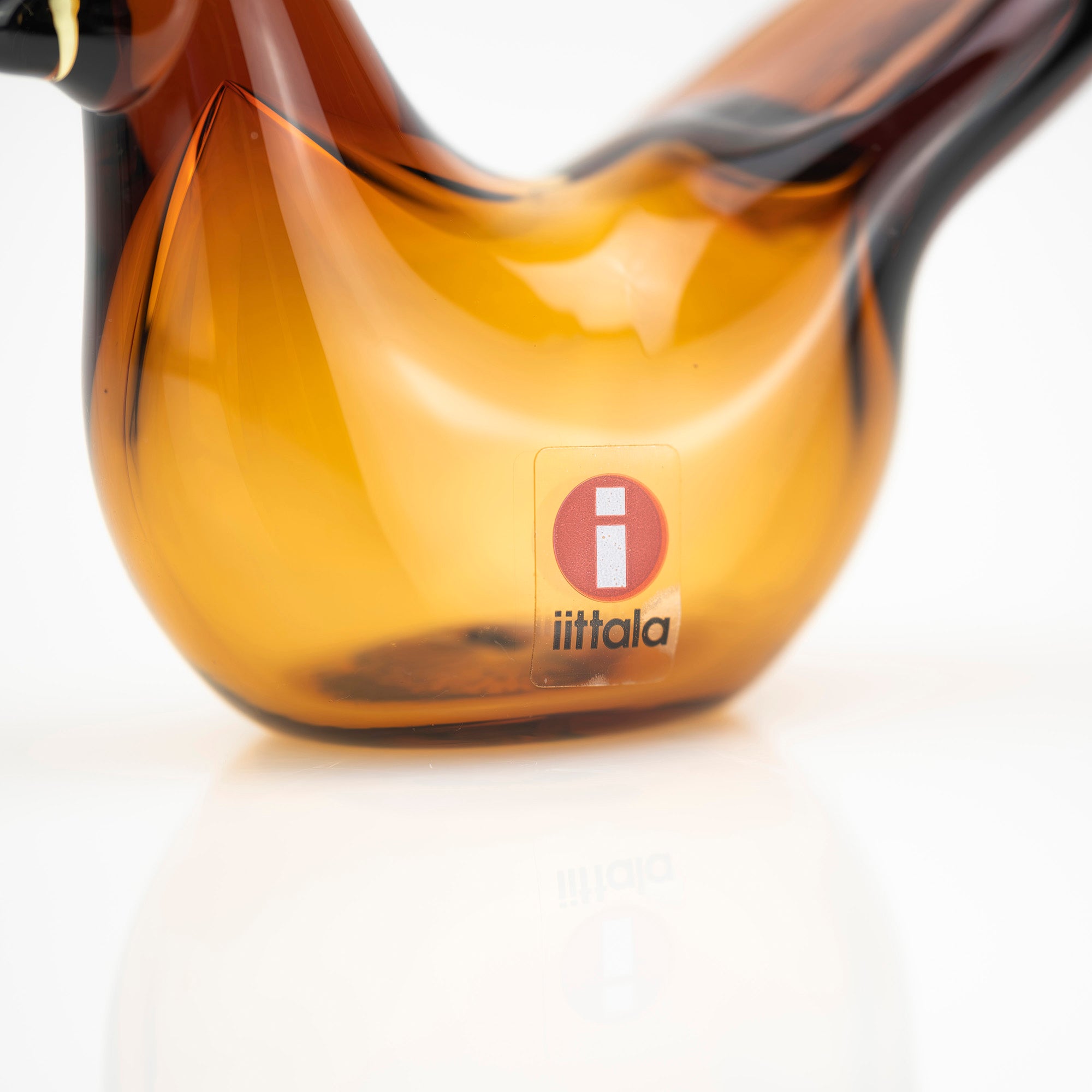 iittala Birds by Oiva Toikka Sieppo Copper x Lemon