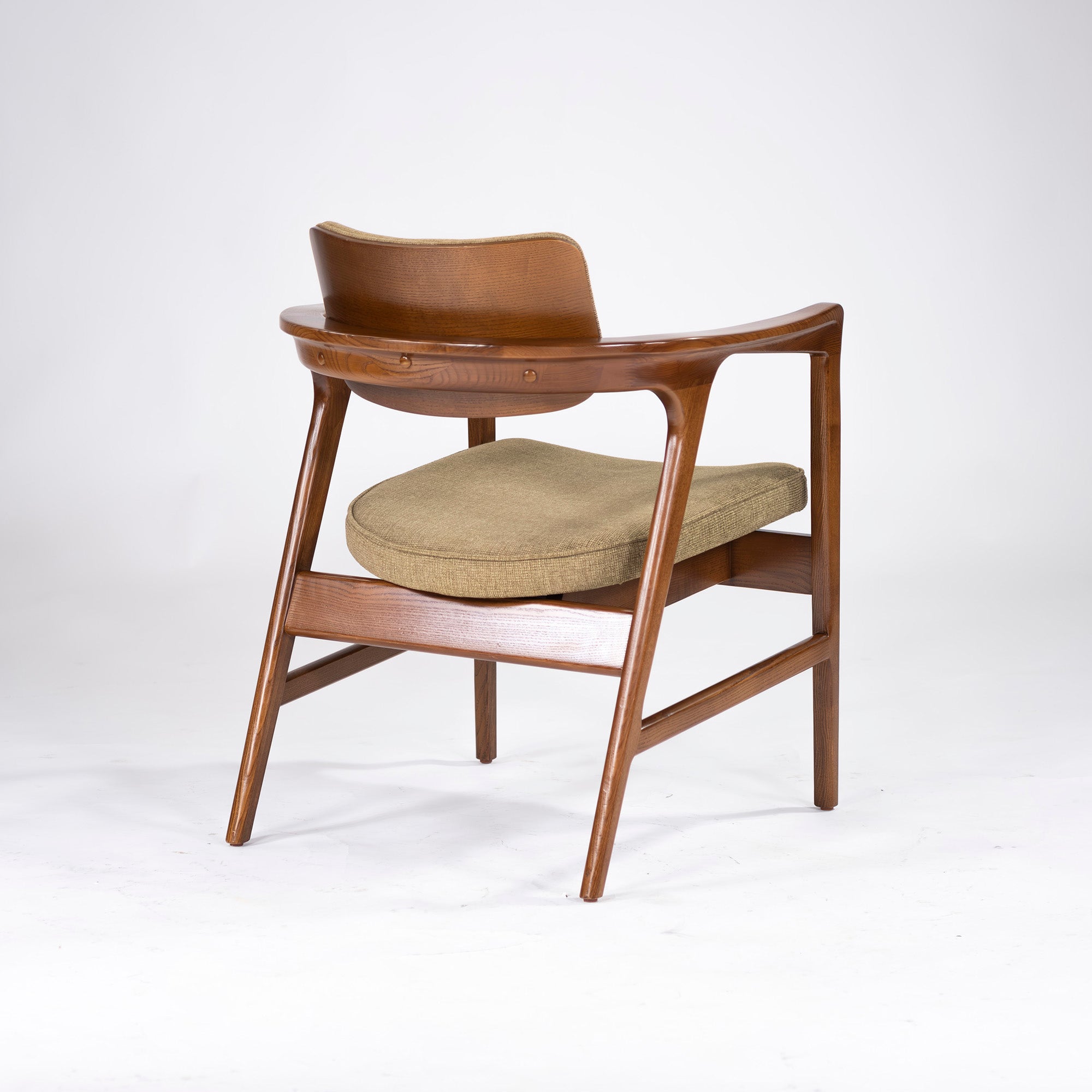 ラウンジチェア アクメファニチャー ACME Furniture WARNER ワーナー アームチェア(1) アッシュ材 ダイニングチェア 西海岸