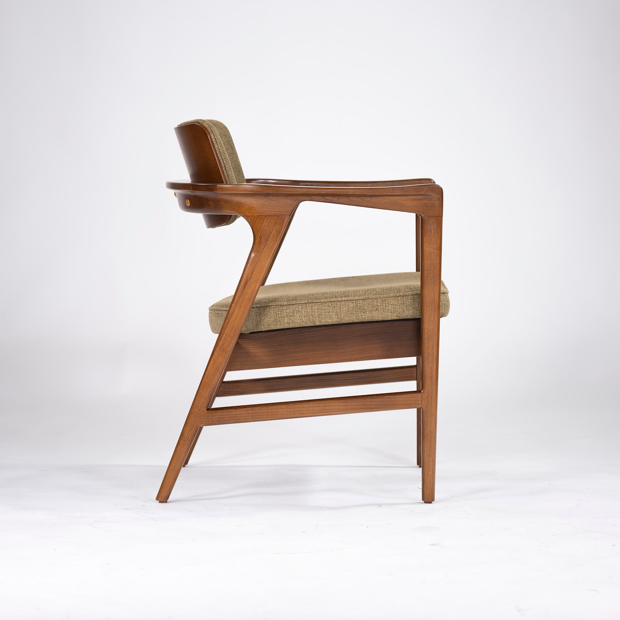 【直接引き取りのみ専用】ラウンジチェア アクメファニチャー ACME Furniture WARNER ワーナー アームチェア3脚セット アッシュ材 ダイニングチェア 西海岸