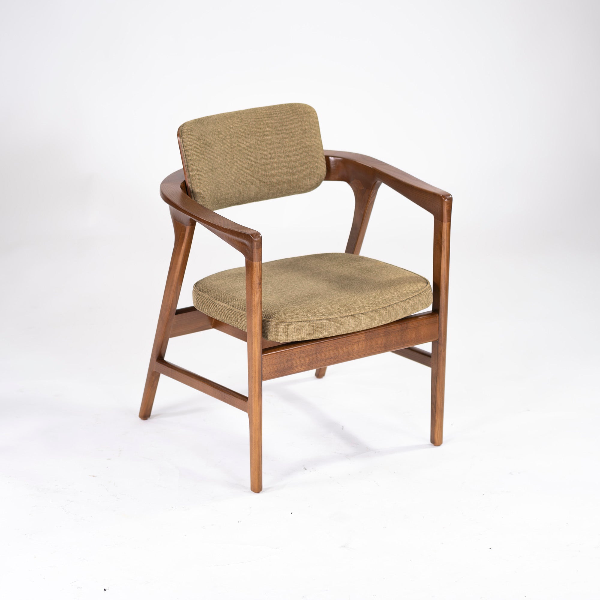 【直接引き取りのみ専用】ラウンジチェア アクメファニチャー ACME Furniture WARNER ワーナー アームチェア3脚セット アッシュ材 ダイニングチェア 西海岸