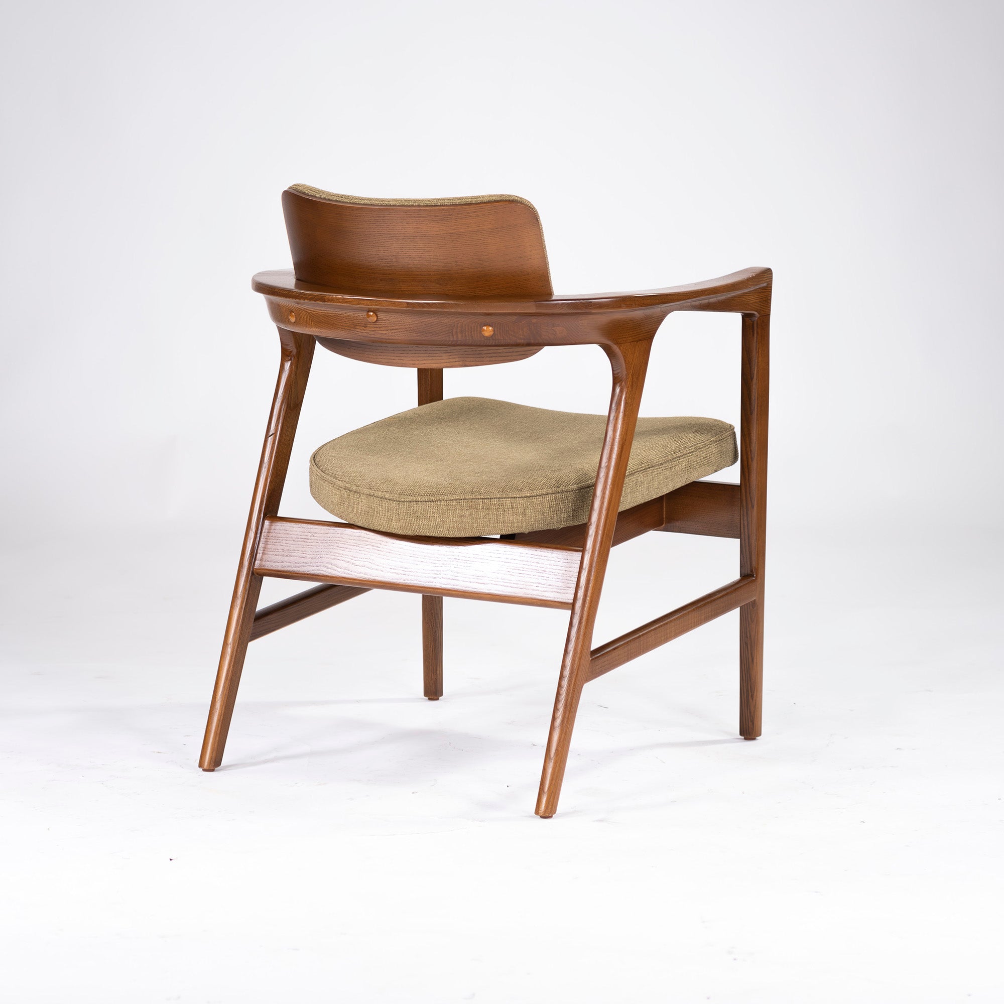 【直接引き取りのみ専用】ラウンジチェア アクメファニチャー ACME Furniture WARNER ワーナー アームチェア3脚セット アッシュ材 ダイニングチェア 西海岸
