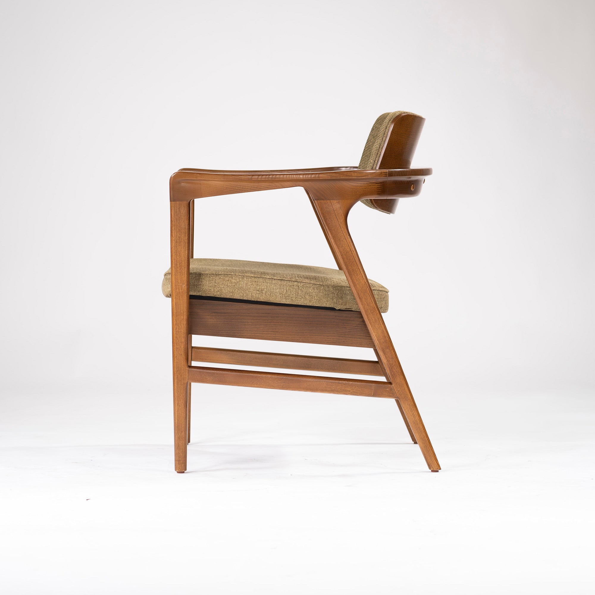 【直接引き取りのみ専用】ラウンジチェア アクメファニチャー ACME Furniture WARNER ワーナー アームチェア3脚セット アッシュ材 ダイニングチェア 西海岸