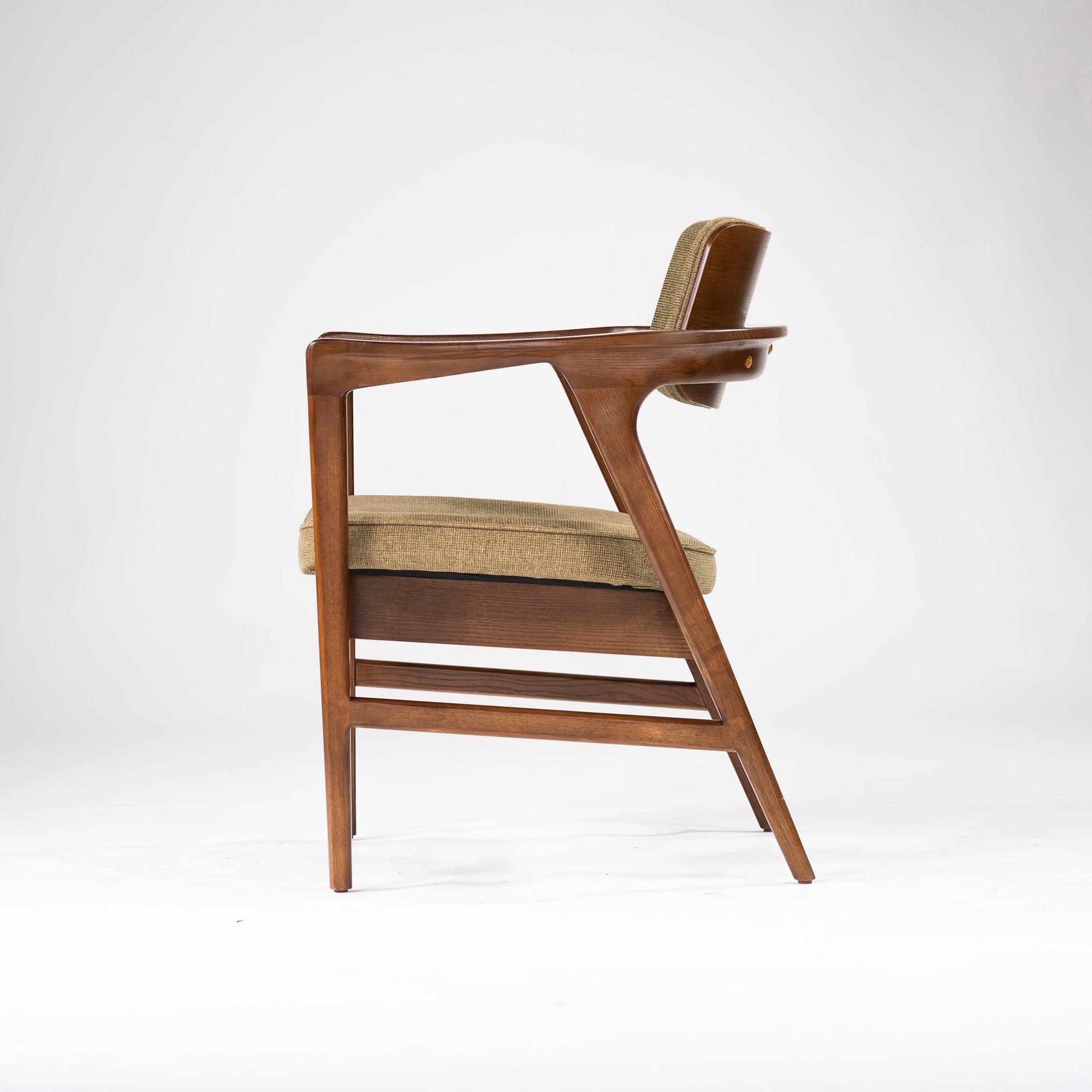 Lounge Chair ACME Furniture WARNER Armchair (4) Ash Dining Chair West Coast
