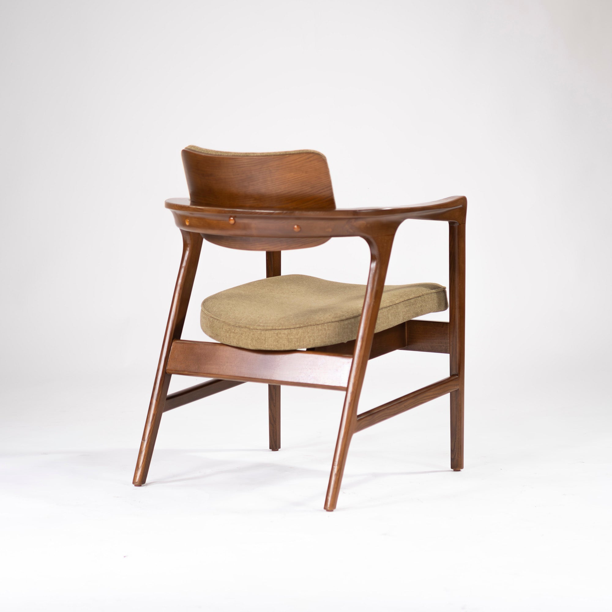 Lounge Chair ACME Furniture WARNER Armchair (4) Ash Dining Chair West Coast