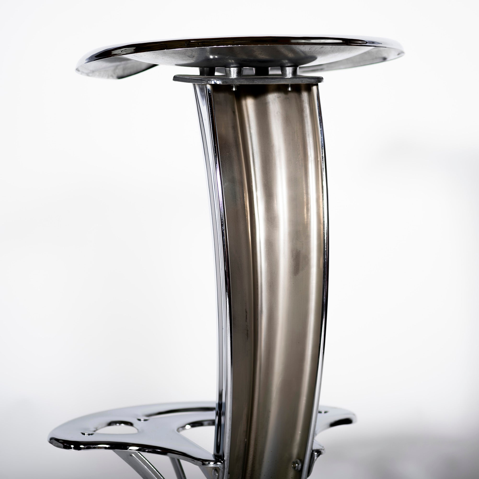 Counter chair DULTON LOTUS bar stool chrome discontinued high stool US vintage