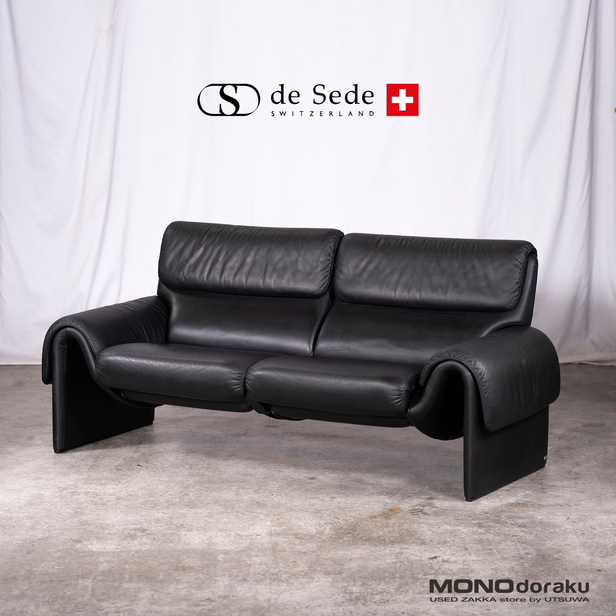 Sofa de Sede DS-2011/02 Sofa Leather Genuine Leather 2P Sofa Reclining Sofa High Back Sofa Modern Top Quality