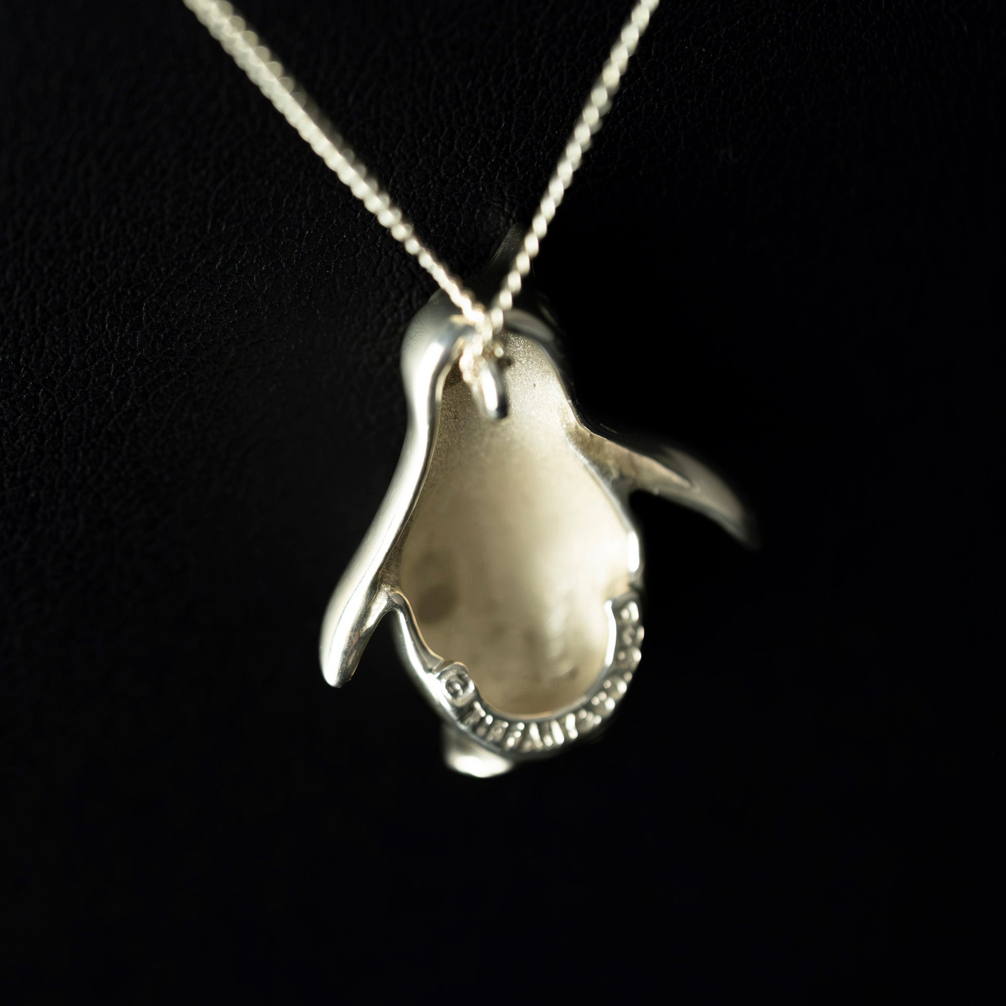 Tiffany & Co. Penguin motif necklace in sterling silver