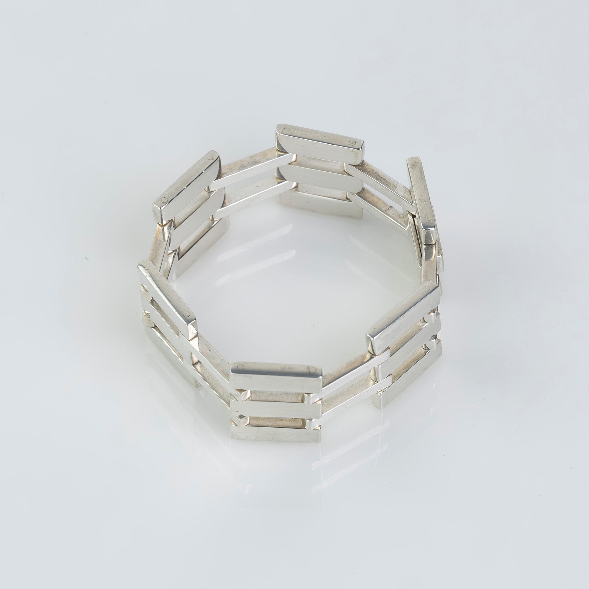 Gucci Heavy Gate Link Bracelet GUCCI HEAVY GATE LINK BRACELET Sterling Silver