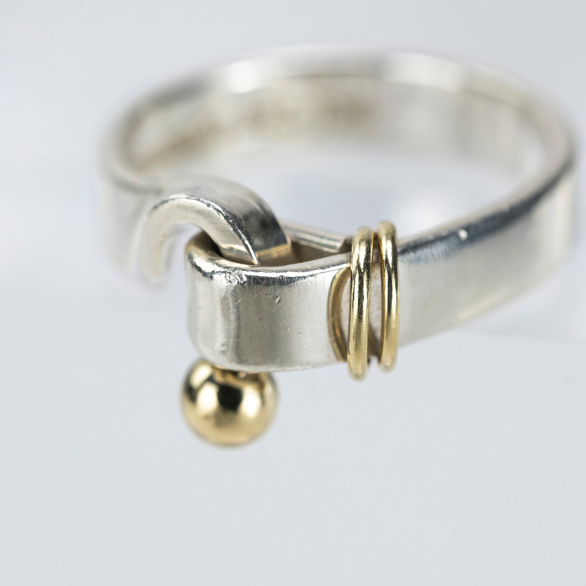 ティファニー TIFFANY&Co. フック&アイ リング 11号 レディースアクセサリー シルバー925 K18