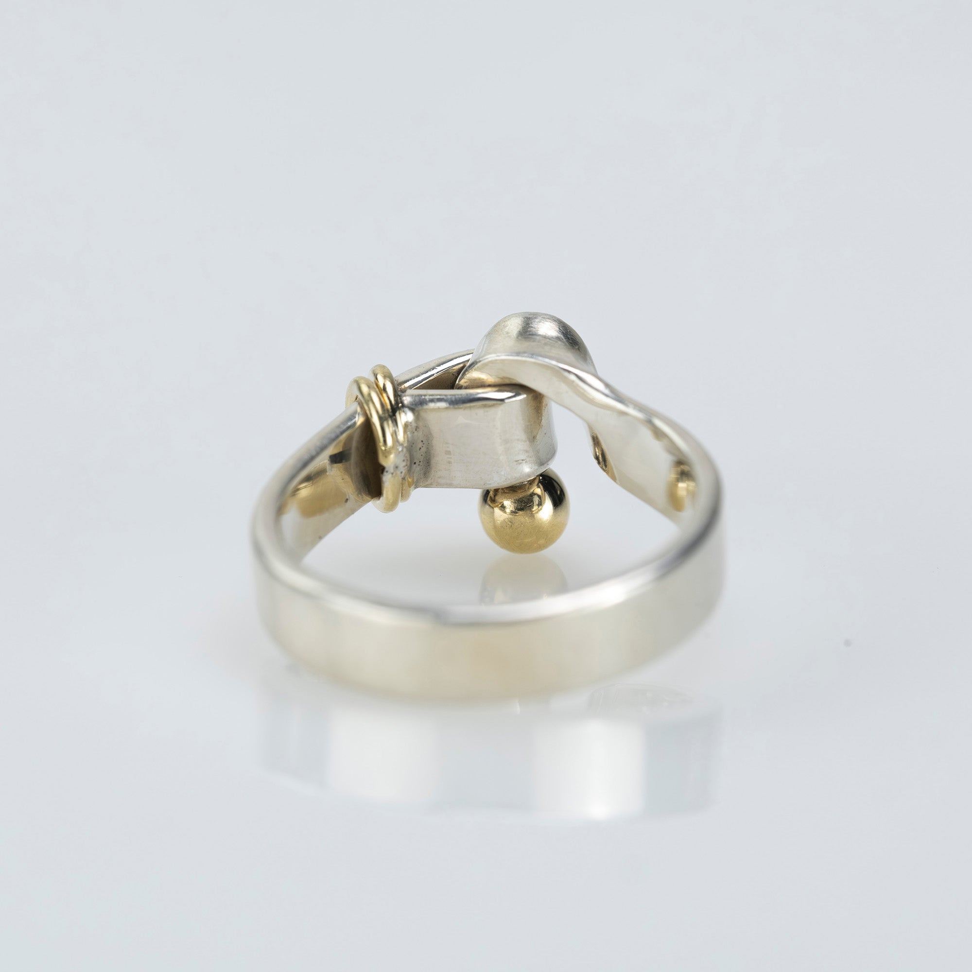 ティファニー TIFFANY&Co. フック&アイ リング 11号 レディースアクセサリー シルバー925 K18