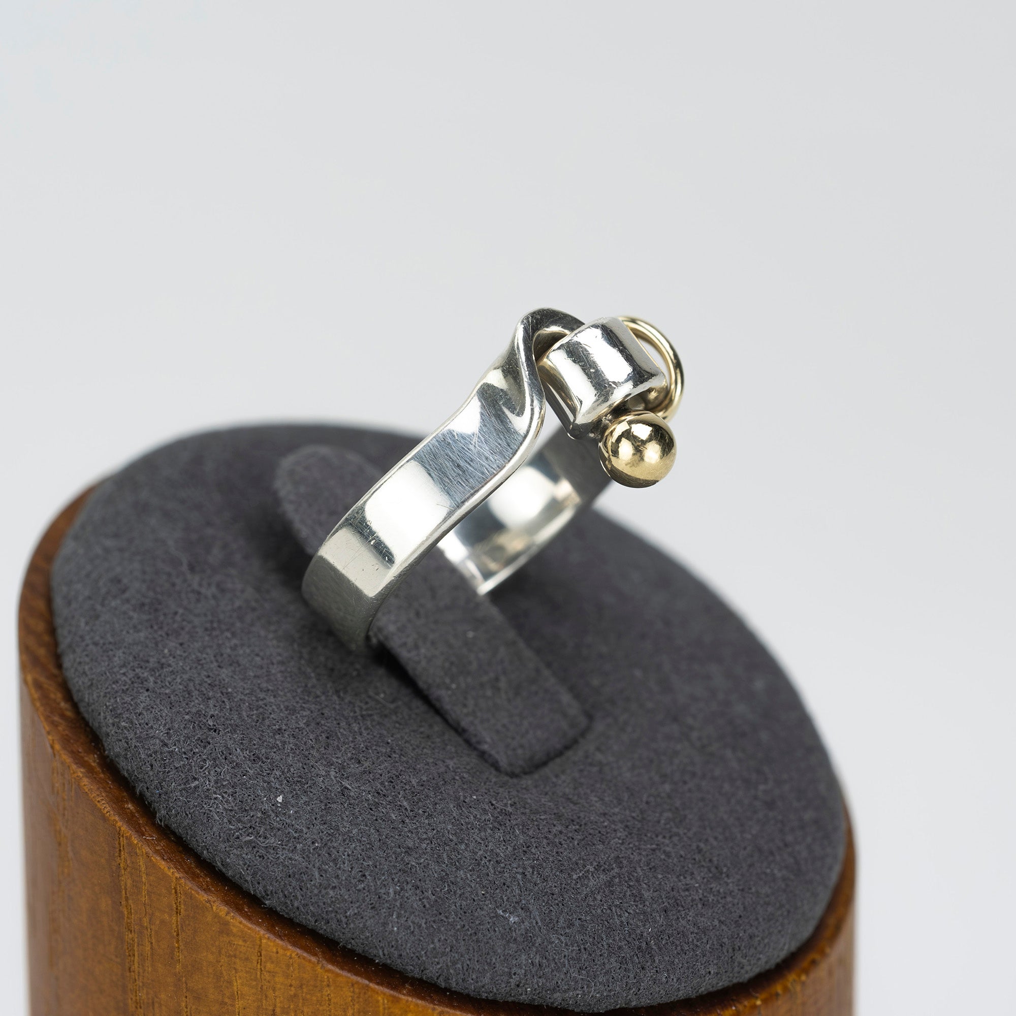 ティファニー TIFFANY&Co. フック&アイ リング 11号 レディースアクセサリー シルバー925 K18