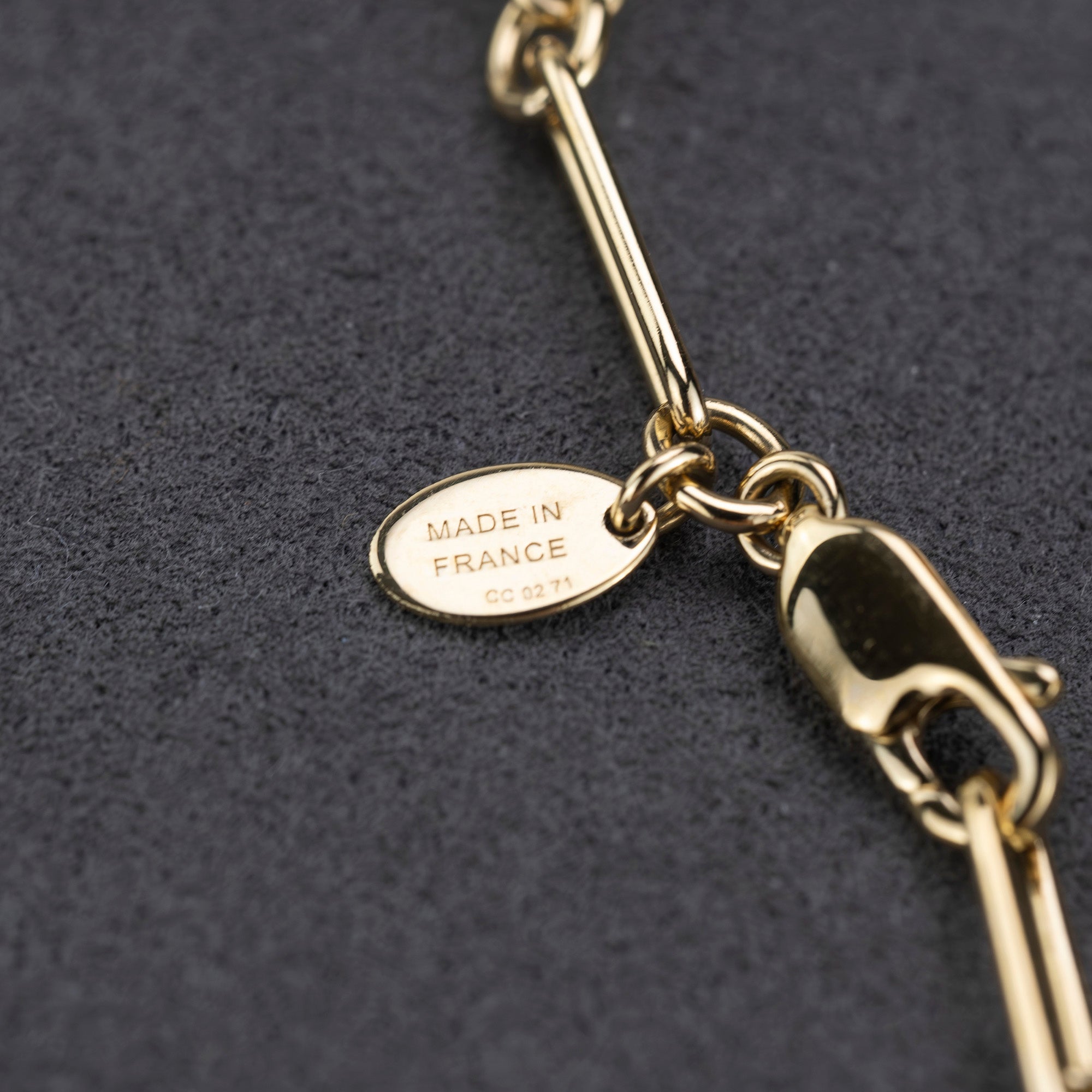 Hermes HERMES amulet necklace buffalo horn padlock motif good condition