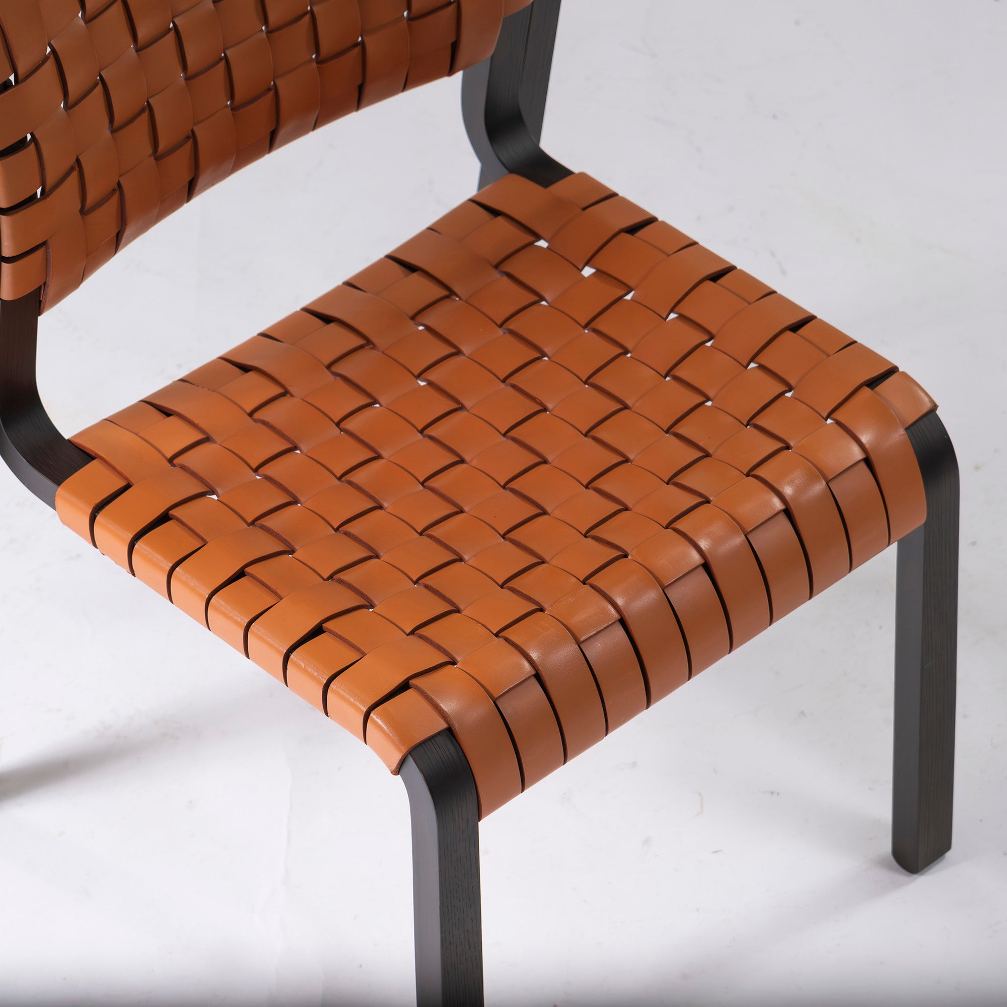 Dining chair arflex NT NT armless chair leather bentwood Italian modern Japanese modern
