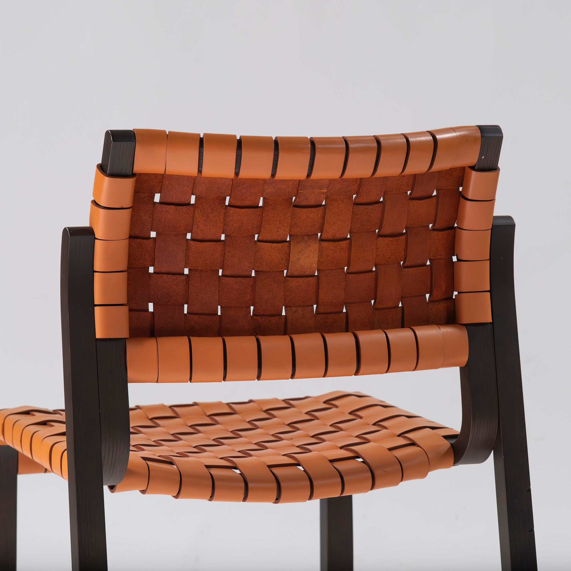 Dining chair arflex NT NT armless chair leather bentwood Italian modern Japanese modern