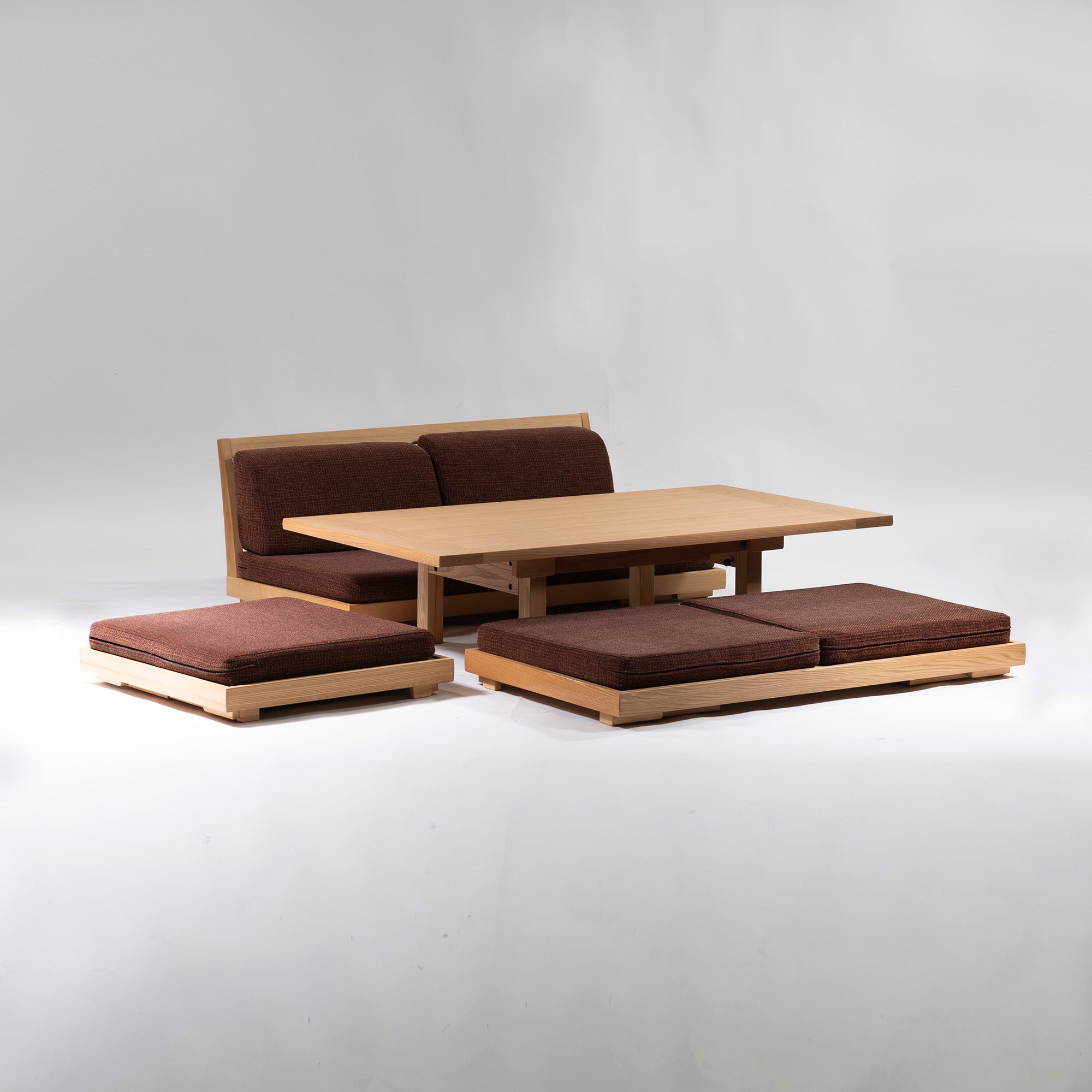 Sofa Karimoku WU5525 2-seater chair Seat/style Pure Ash Dining sofa Covering sofa Japanese modern