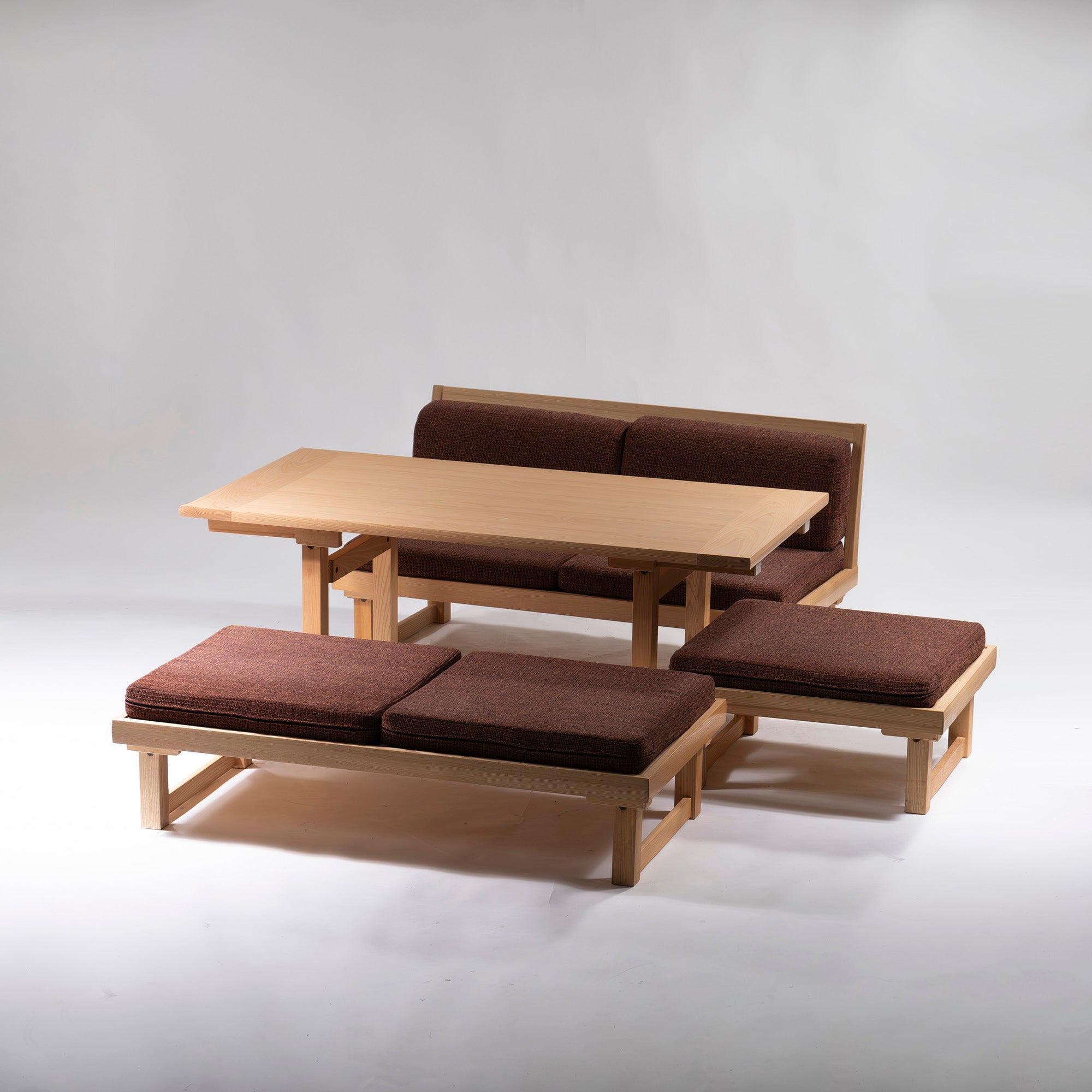 Sofa Karimoku WU5525 2-seater chair Seat/style Pure Ash Dining sofa Covering sofa Japanese modern