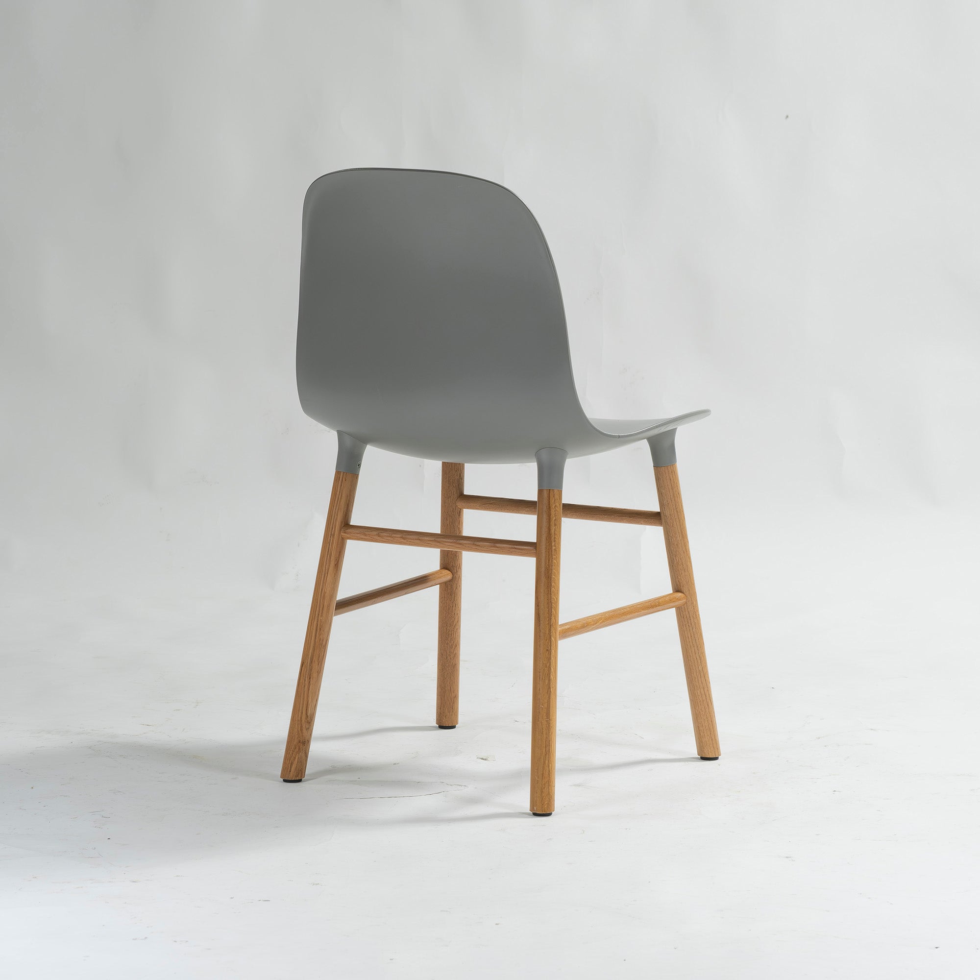 Dining chair Normann Copenhagen Normann Copenhagen Foam Chair Gray (2) Shell chair Nordic modern
