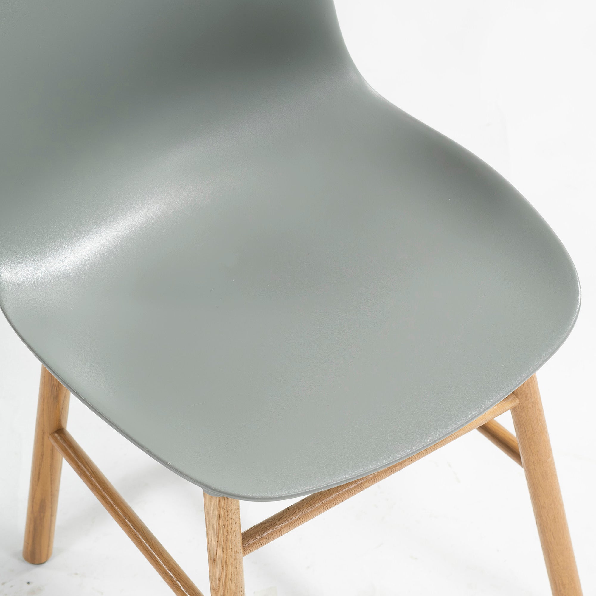 Dining chair Normann Copenhagen Normann Copenhagen Foam Chair Gray (2) Shell chair Nordic modern