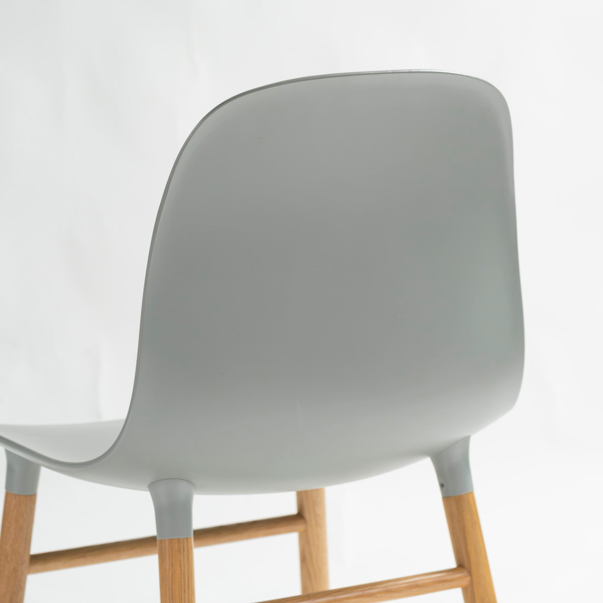 Dining chair Normann Copenhagen Normann Copenhagen Foam Chair Gray (2) Shell chair Nordic modern