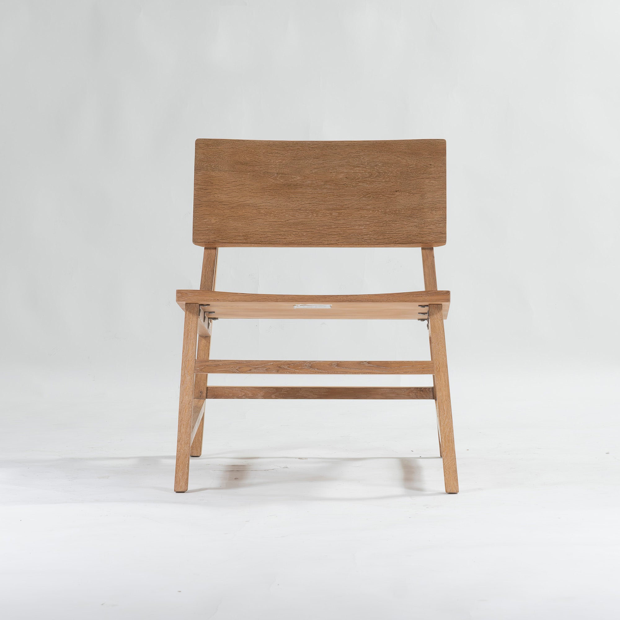 Lounge chair Ethnicraft N2 Solid oak Natural modern Scandinavian design Living chair Personal chair