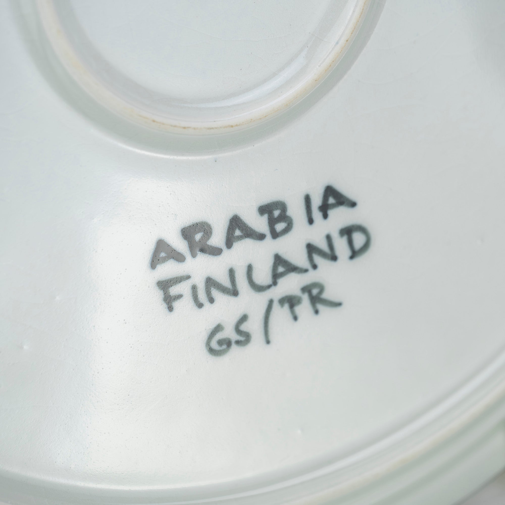 Arabia Gunnel Sallmen 29cm Plate Brown Nordic Vintage 1950s-1960s (1)