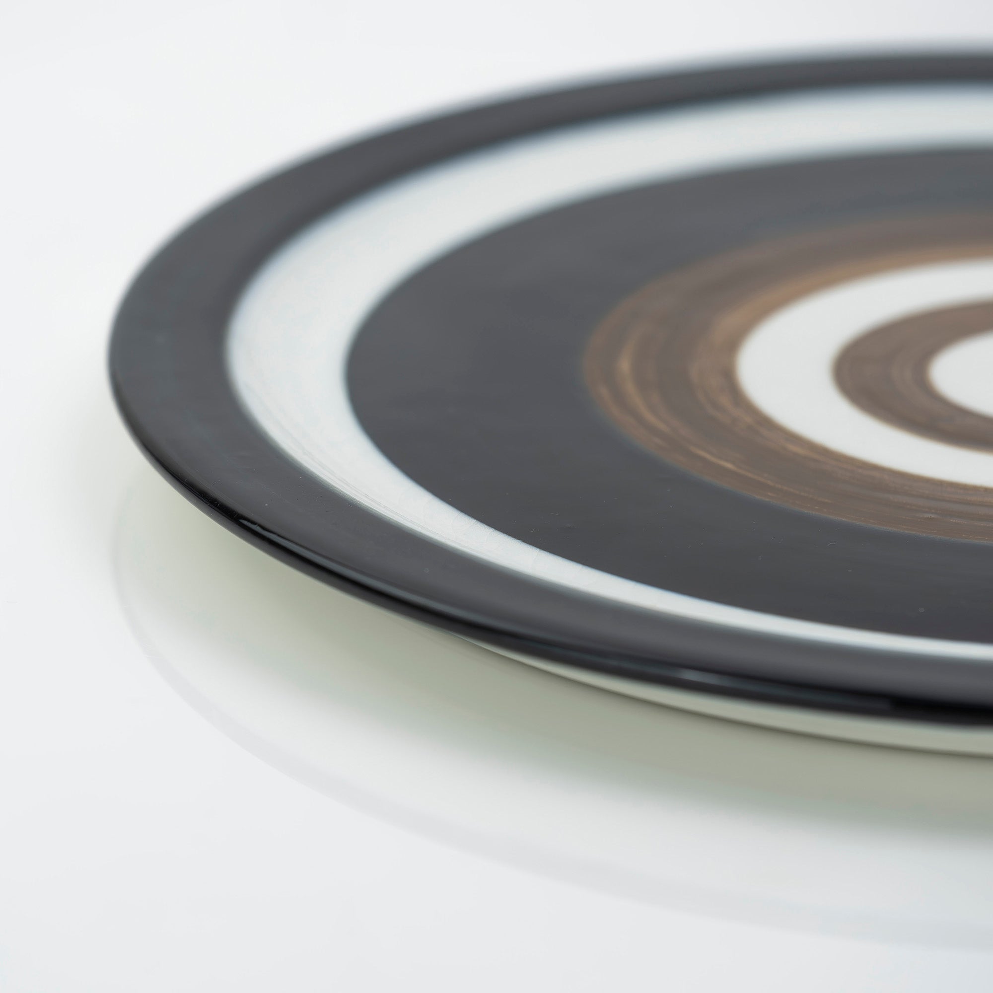 Arabia Gunnel Sallmen 29cm Plate Brown Nordic Vintage 1950s-1960s (1)