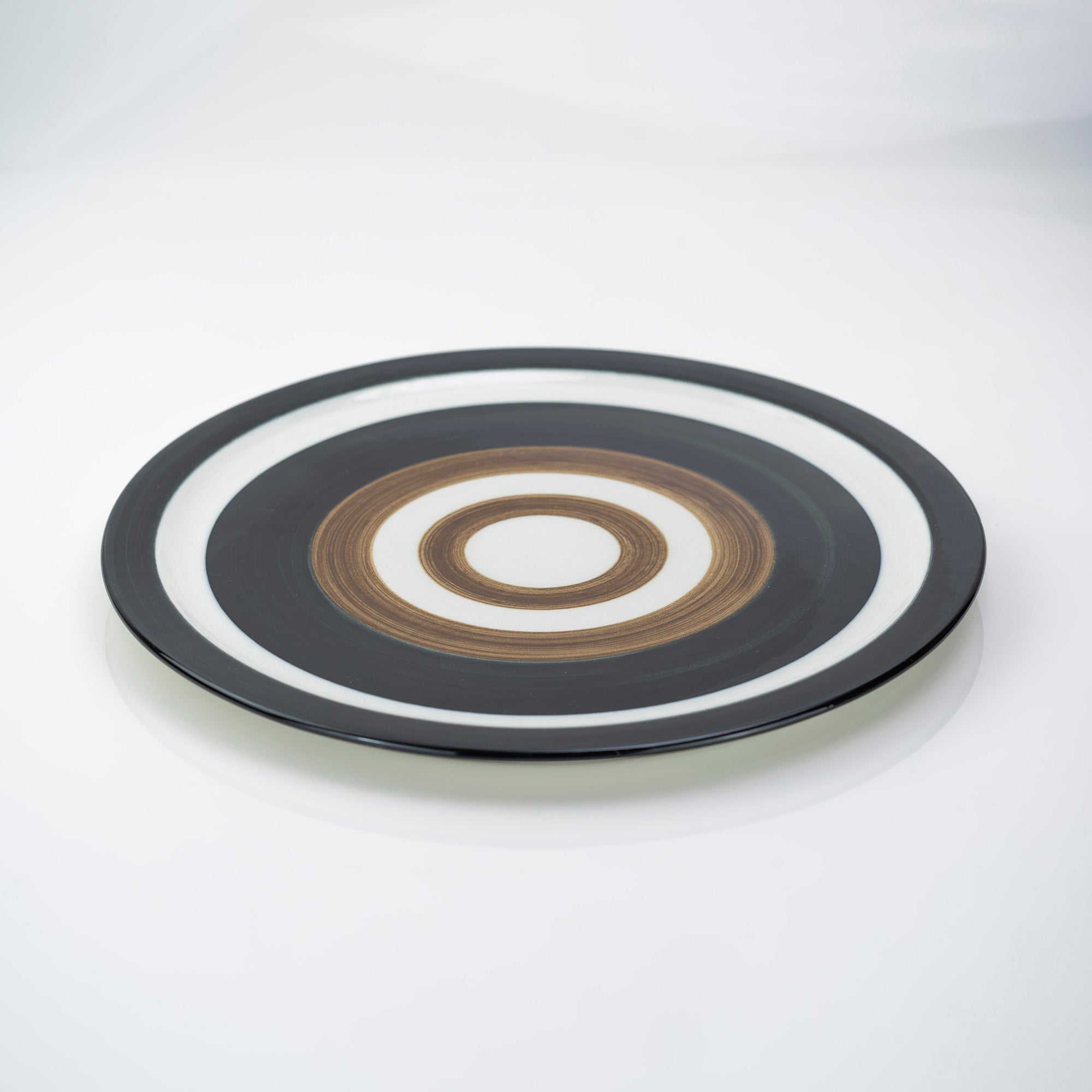 Arabia Gunnel Sallmen 29cm Plate Brown Nordic Vintage 1950s-1960s (2)