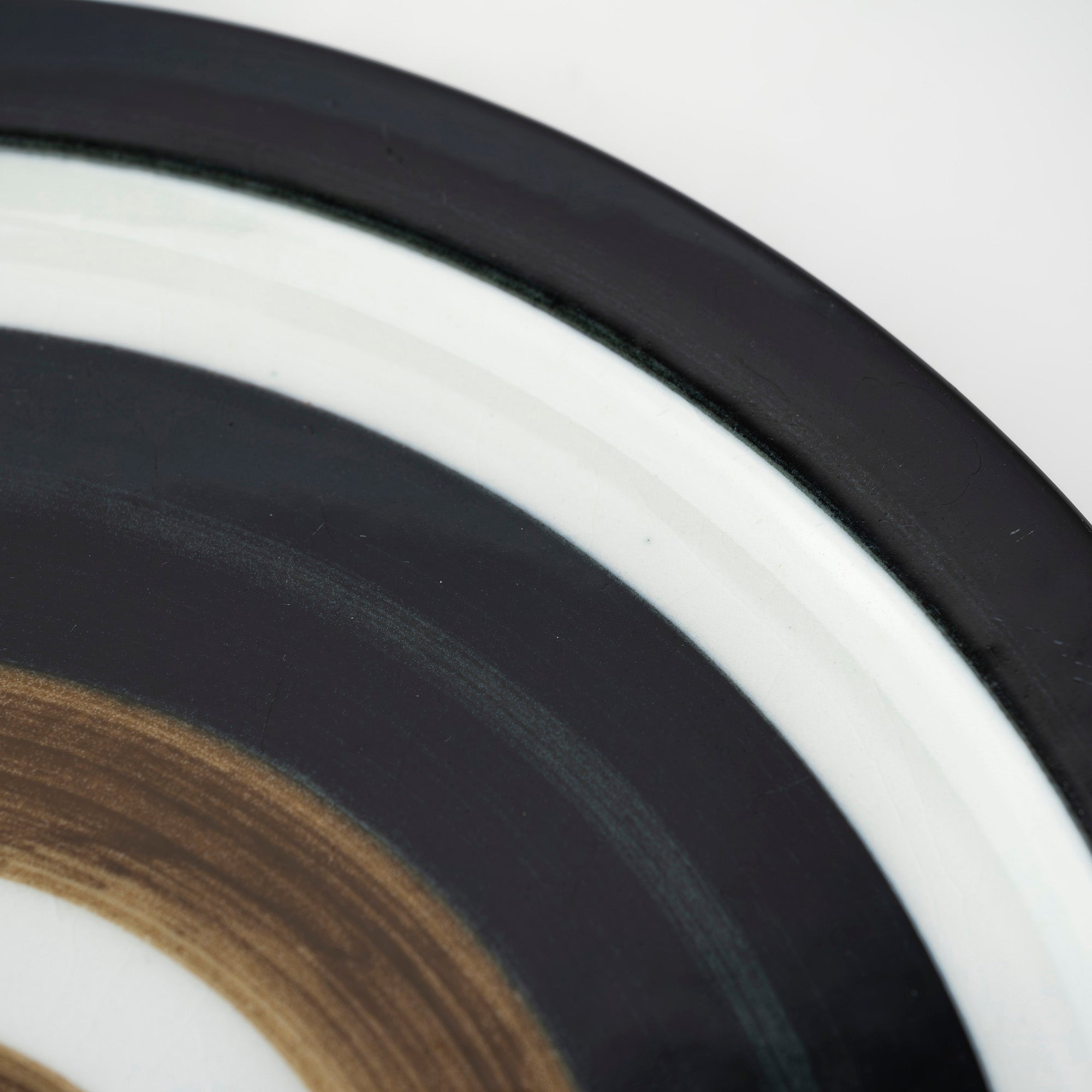 Arabia Gunnel Sallmen 29cm Plate Brown Nordic Vintage 1950s-1960s (2)