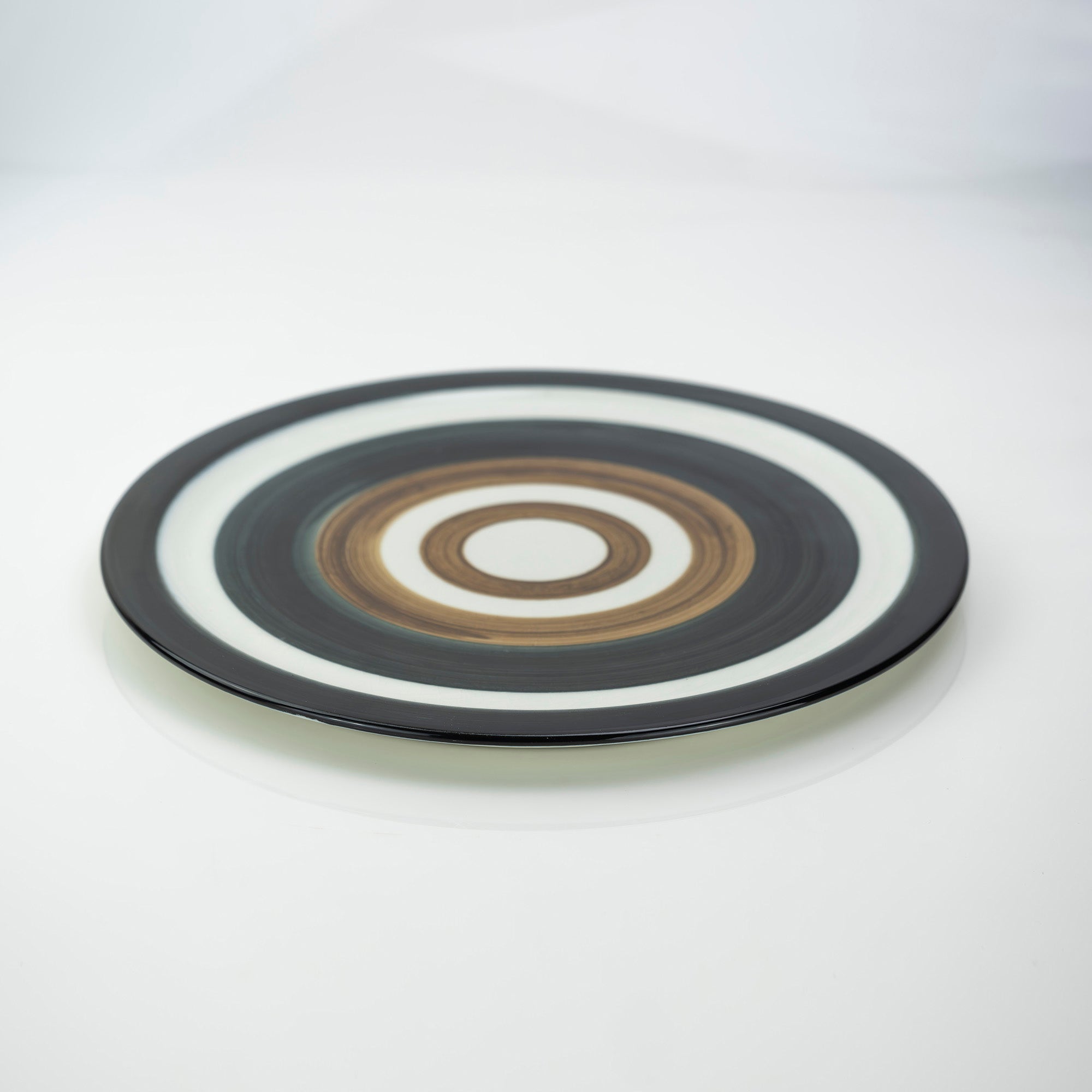 Arabia Gunnel Sallmen 29cm Plate Brown Nordic Vintage 1950s-1960s (3)
