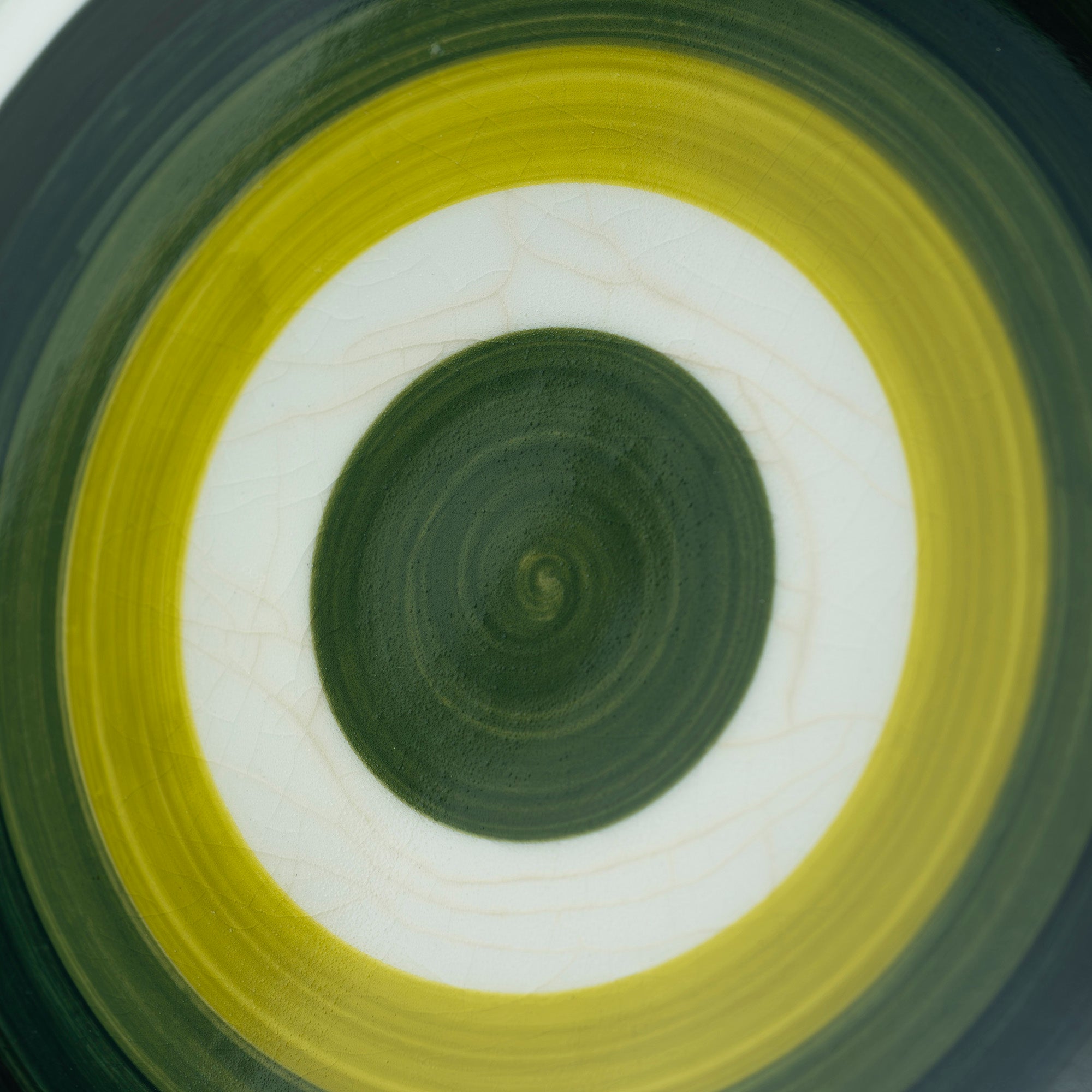 Arabia Gunnel Sallmen 29cm Plate, Green, Nordic Vintage, 1950s-1960s (1)