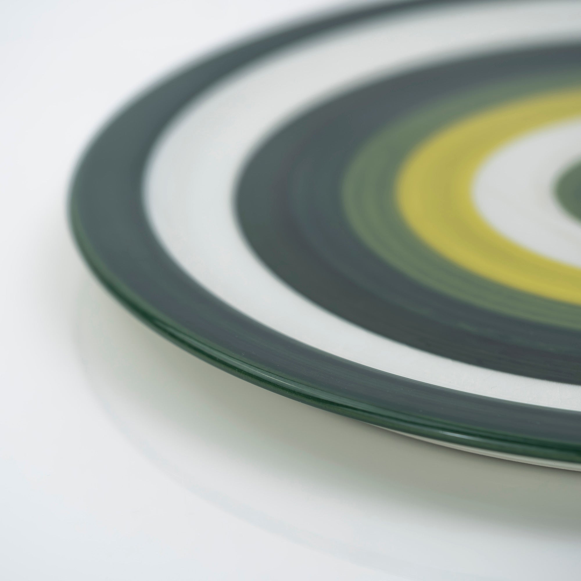 Arabia Gunnel Sallmen 29cm Plate, Green, Nordic Vintage, 1950s-1960s (1)