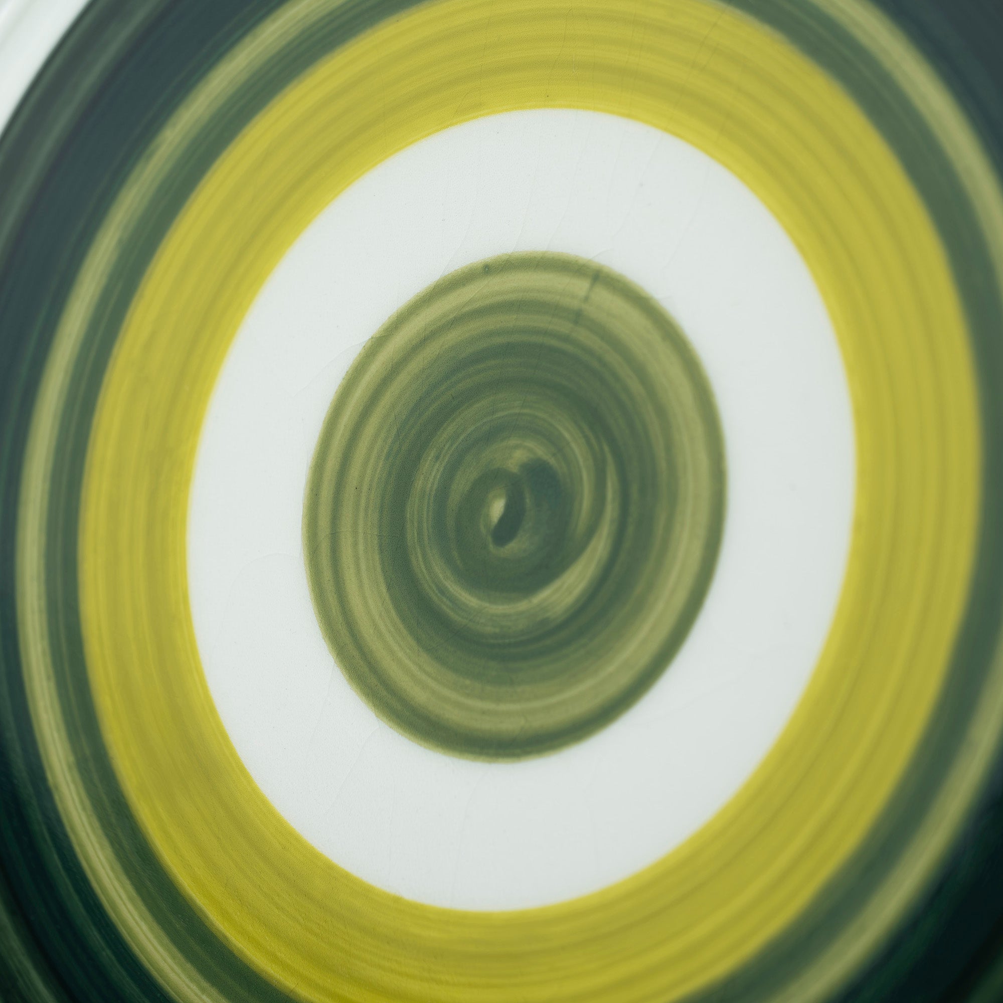Arabia Gunnel Sallmen 29cm Plate, Green, Nordic Vintage, 1950s-1960s (2)