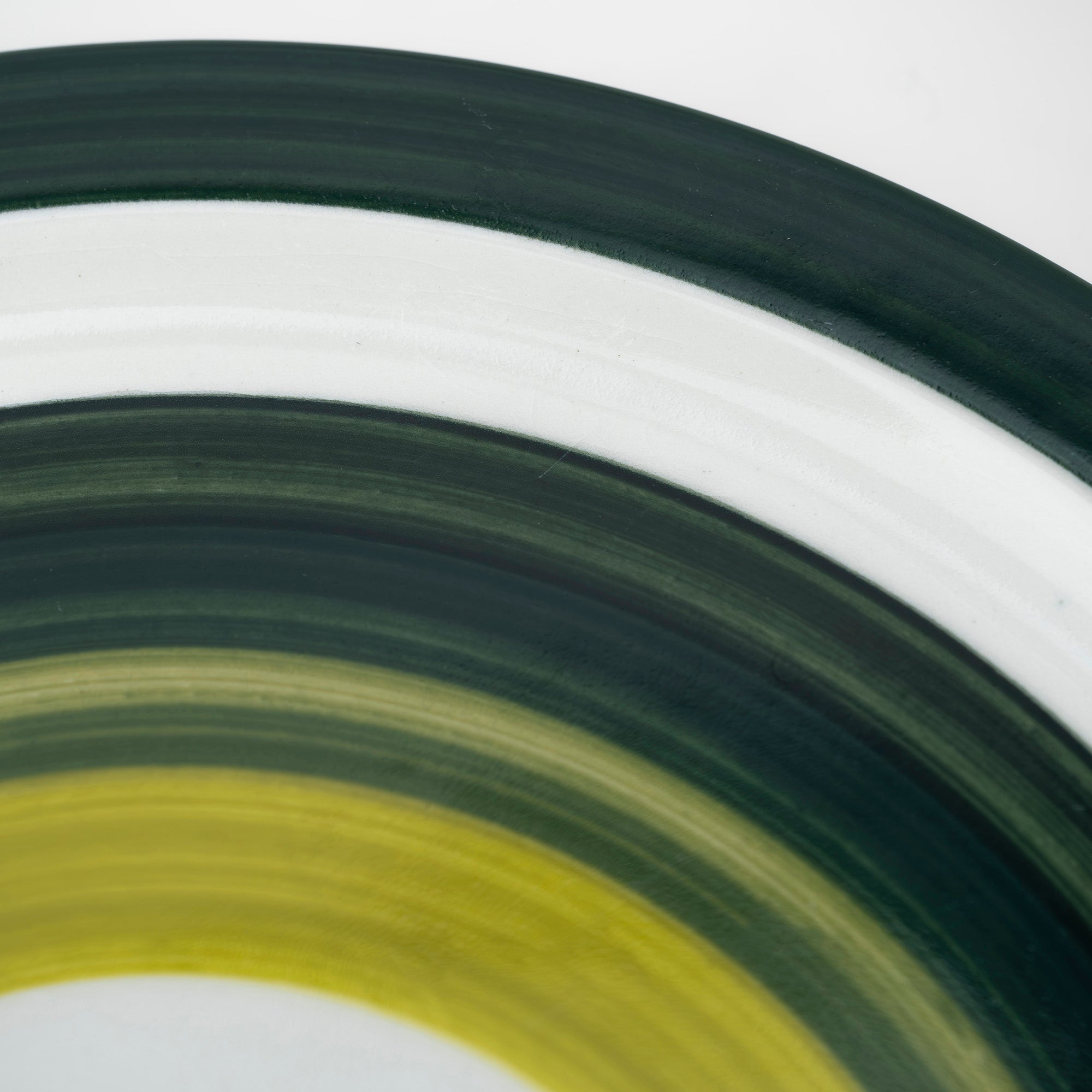 Arabia Gunnel Sallmen 29cm Plate, Green, Nordic Vintage, 1950s-1960s (2)