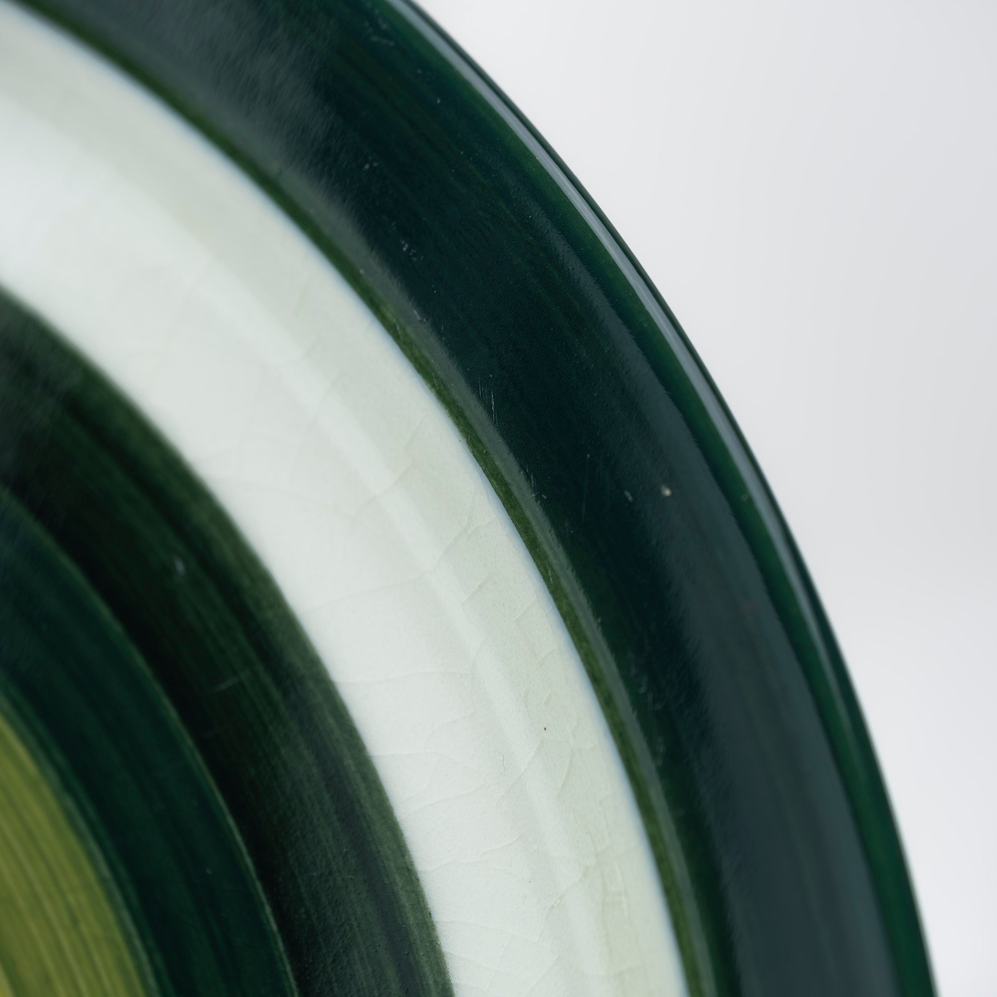 Arabia Gunnel Sallmen 29cm Plate, Green, Nordic Vintage, 1950s-1960s (3)