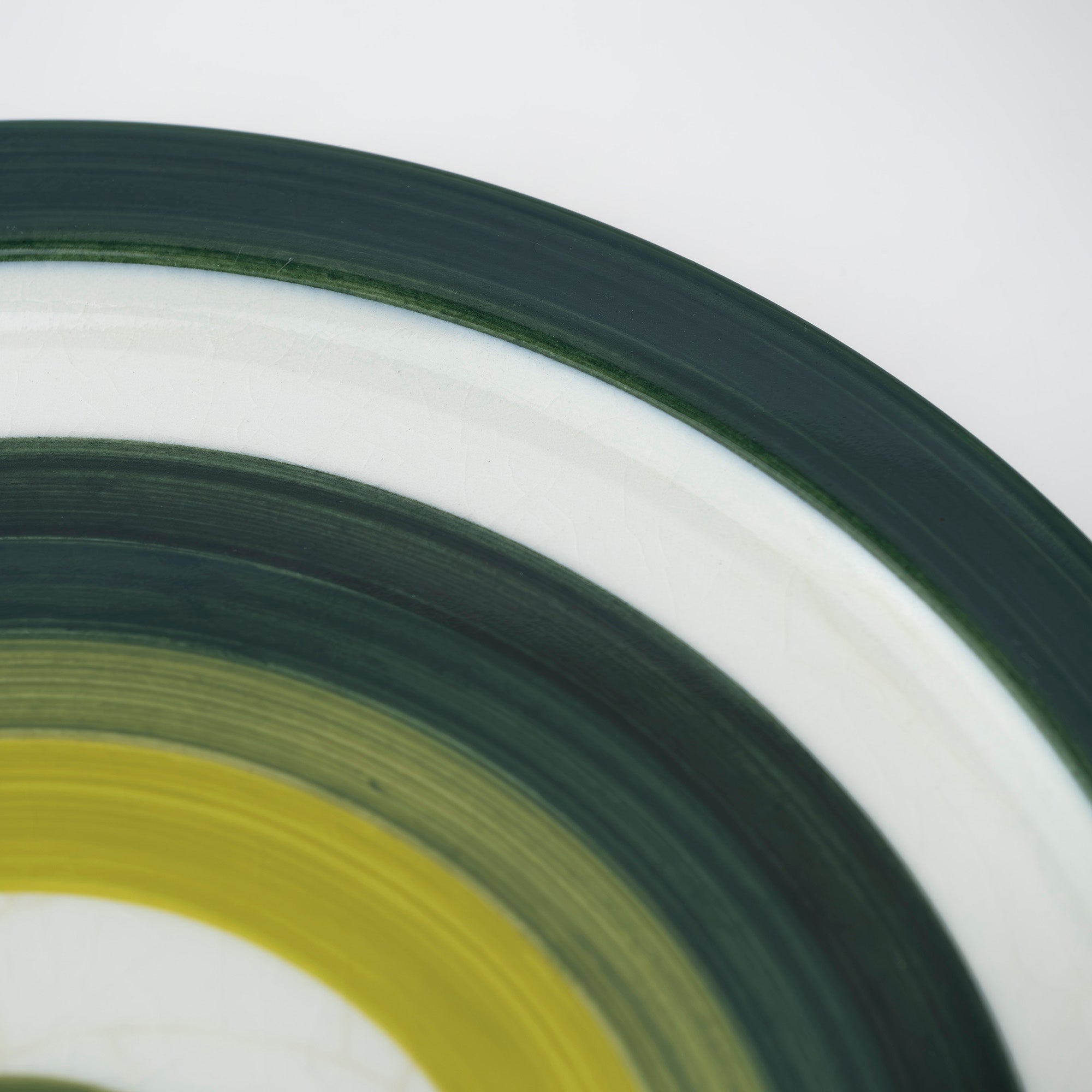 Arabia Gunnel Sallmen 29cm Plate, Green, Nordic Vintage, 1950s-1960s (3)