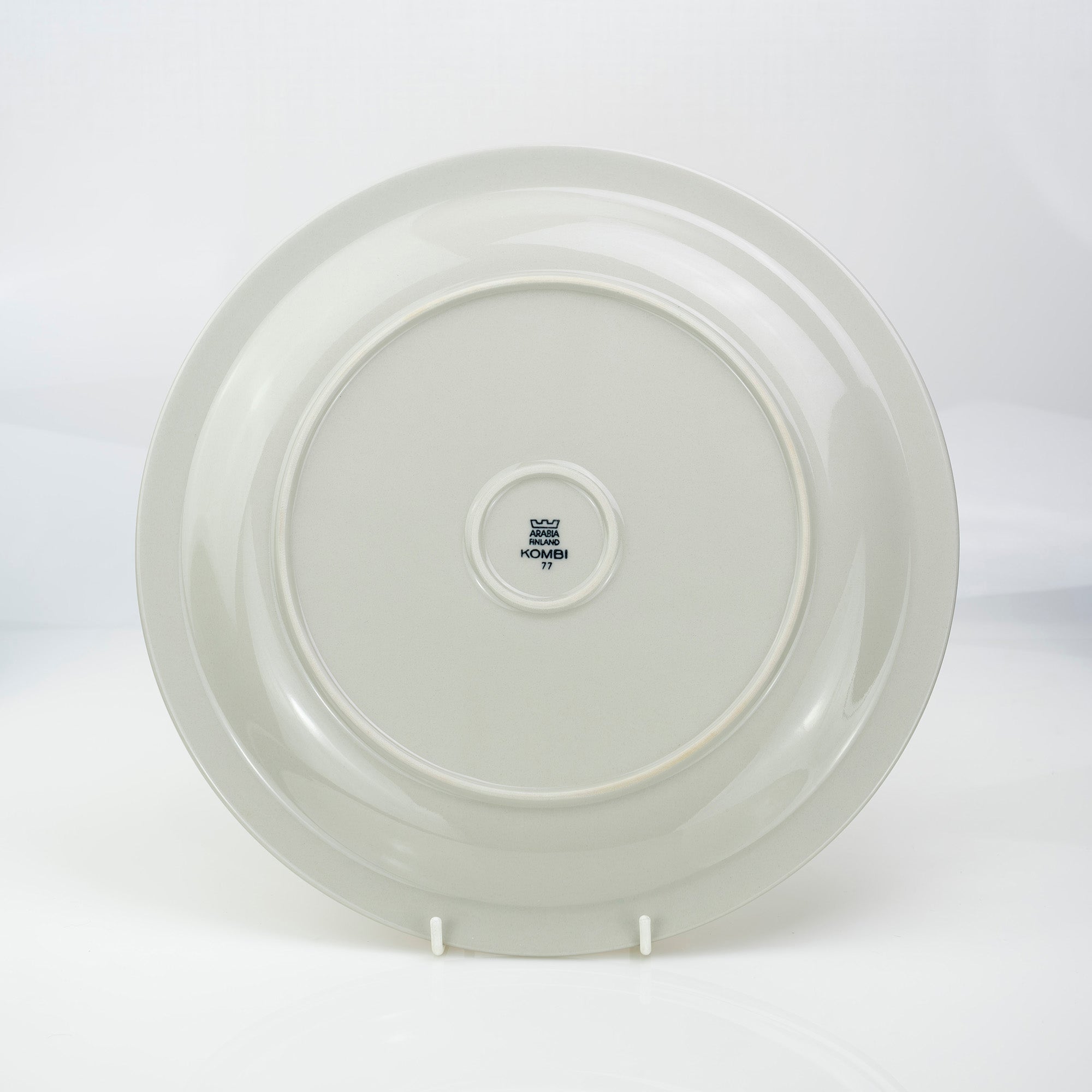 ARABIA Kombi Kati Tuominen-Niittyla Round Plate 33cm Nordic Vintage 1970s (2)