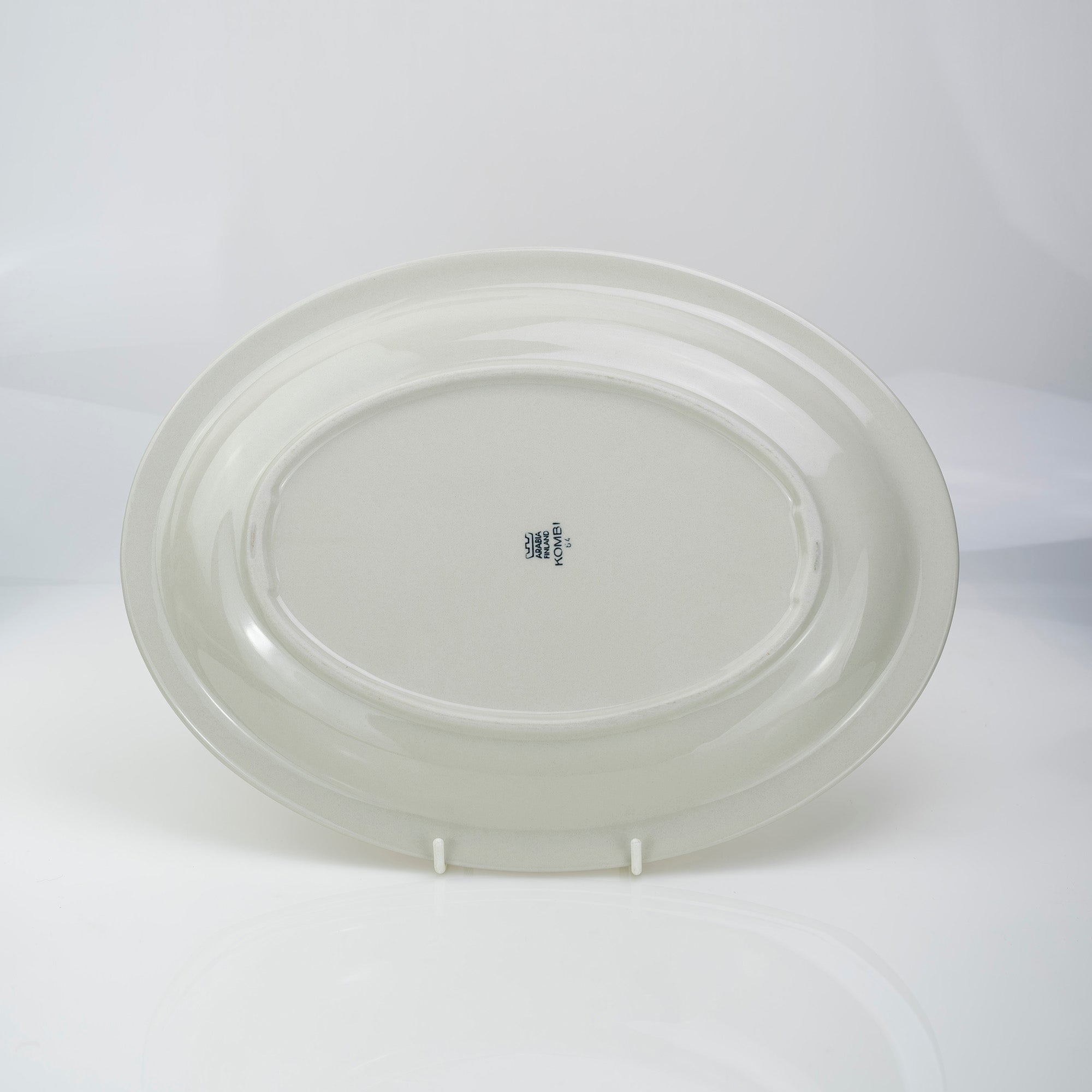 Arabia Combi Kati Tuominen-Niittyla Oval Plate 36cm Nordic Vintage 1970s