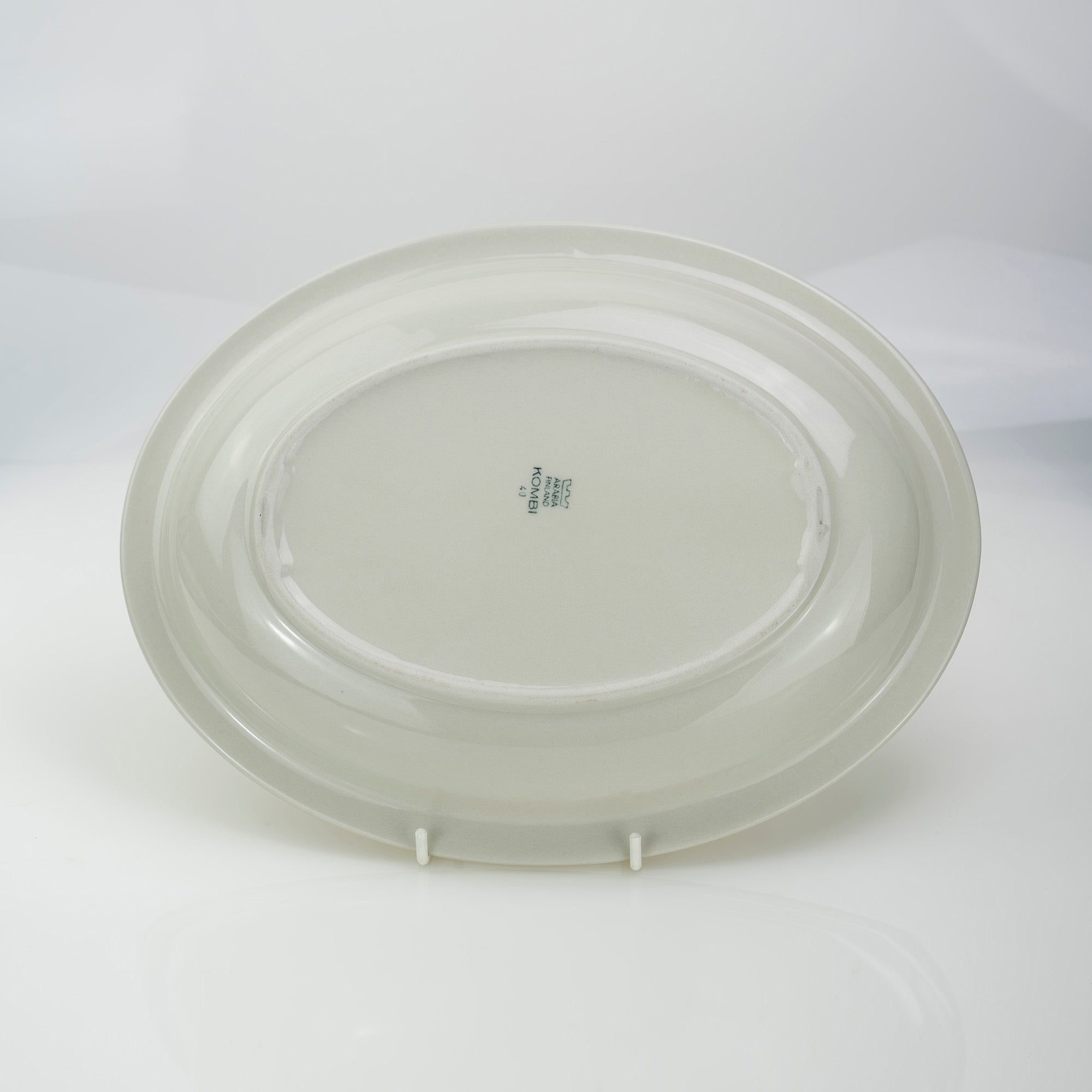 Arabia Kombi Kati Tuominen-Niittyla Oval Deep Dish 34cm Nordic Vintage 1970s (1)