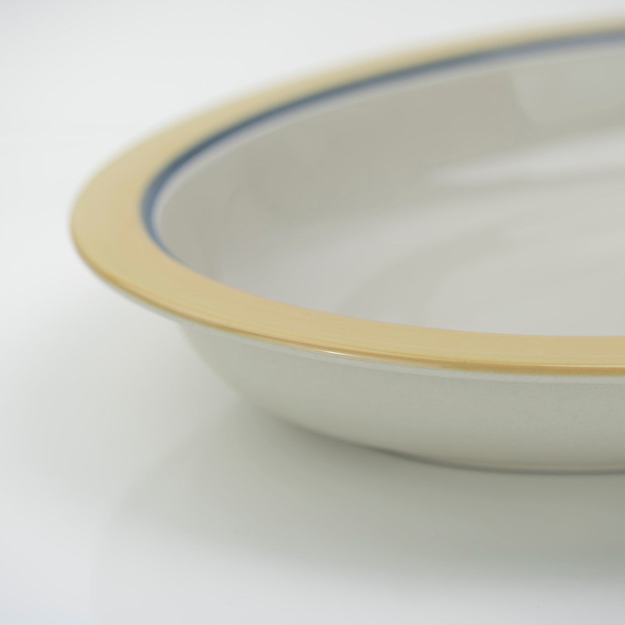 Arabia Kombi Kati Tuominen-Niittyla Oval Deep Dish 34cm Nordic Vintage 1970s (1)