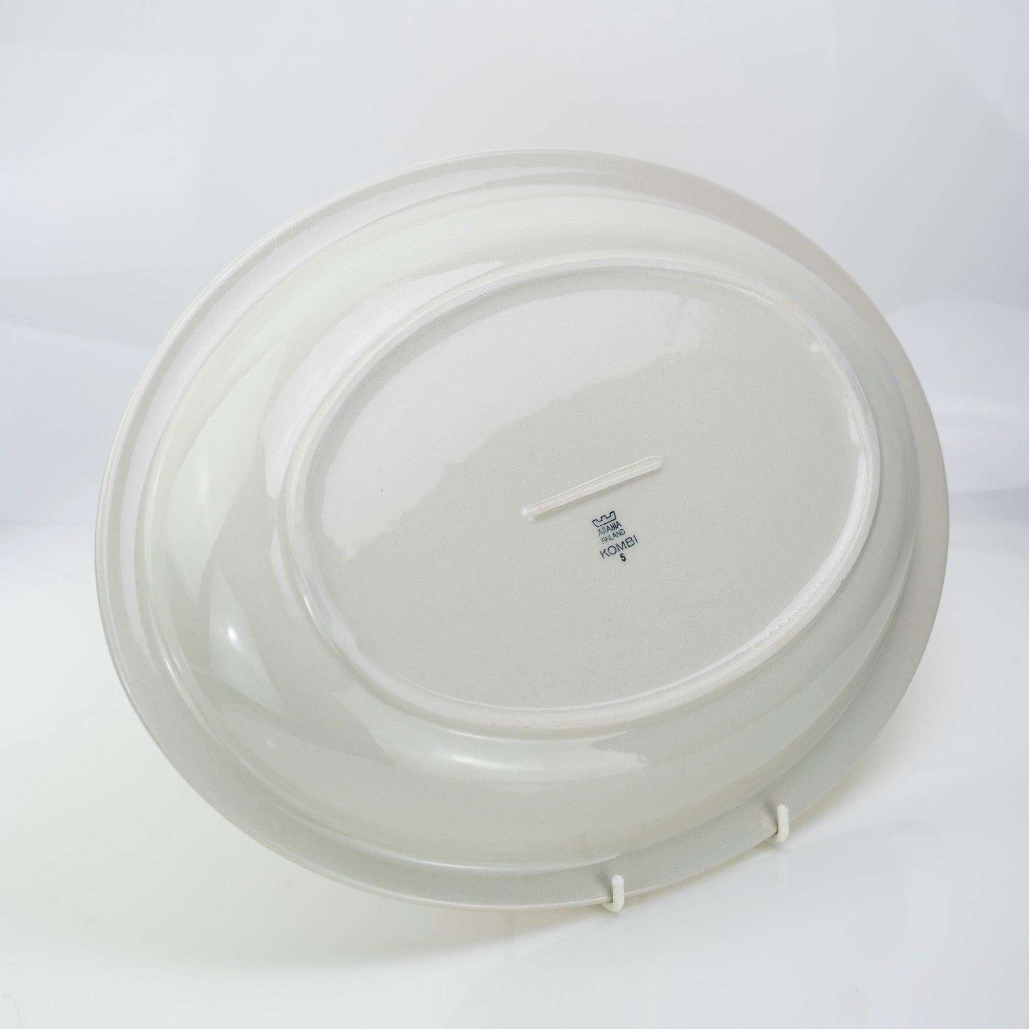 ARABIA Kombi Kati Tuominen-Niittyla Oval Deep Dish 40cm Nordic Vintage 1970s (1)