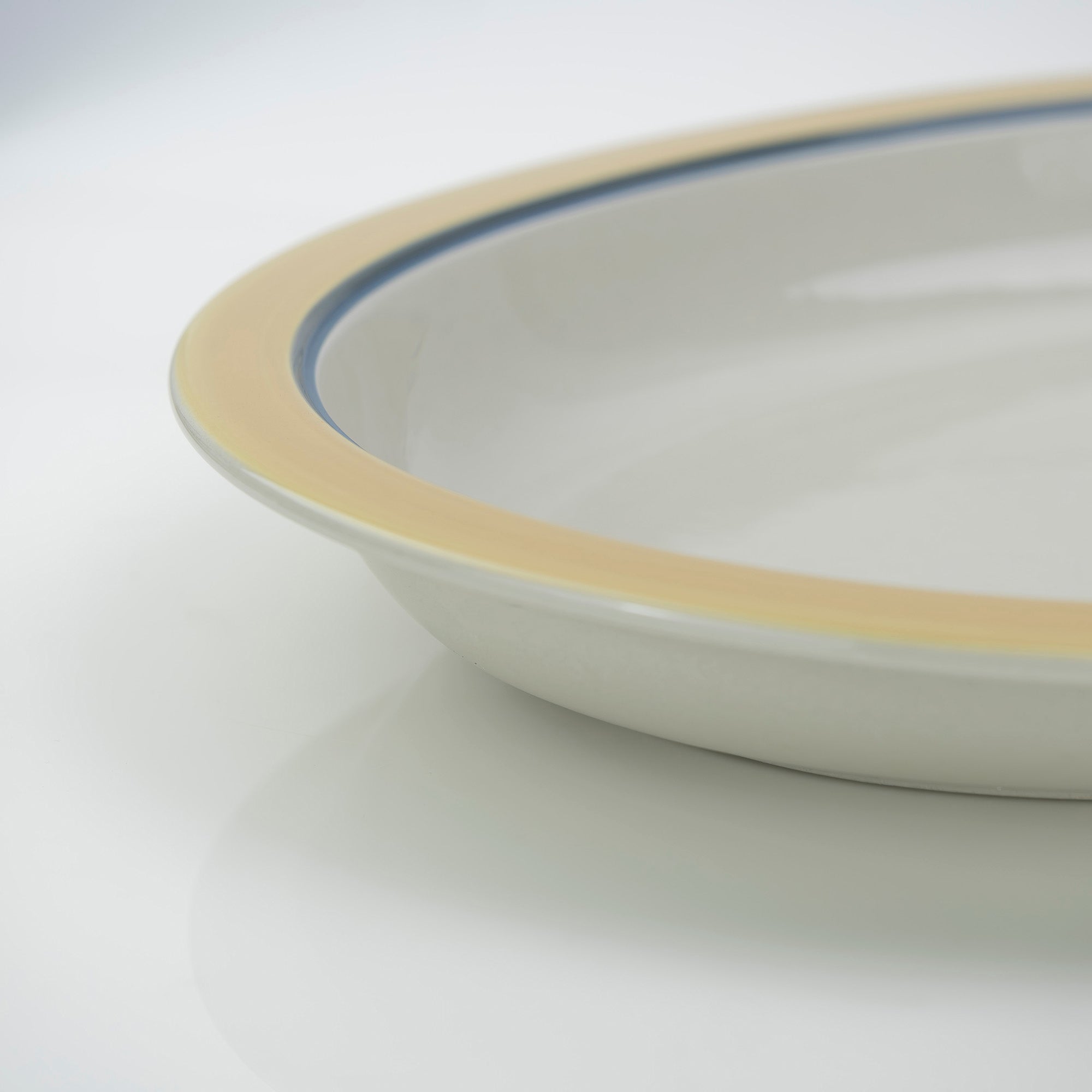 ARABIA Kombi Kati Tuominen-Niittyla Oval Deep Dish 40cm Nordic Vintage 1970s (1)