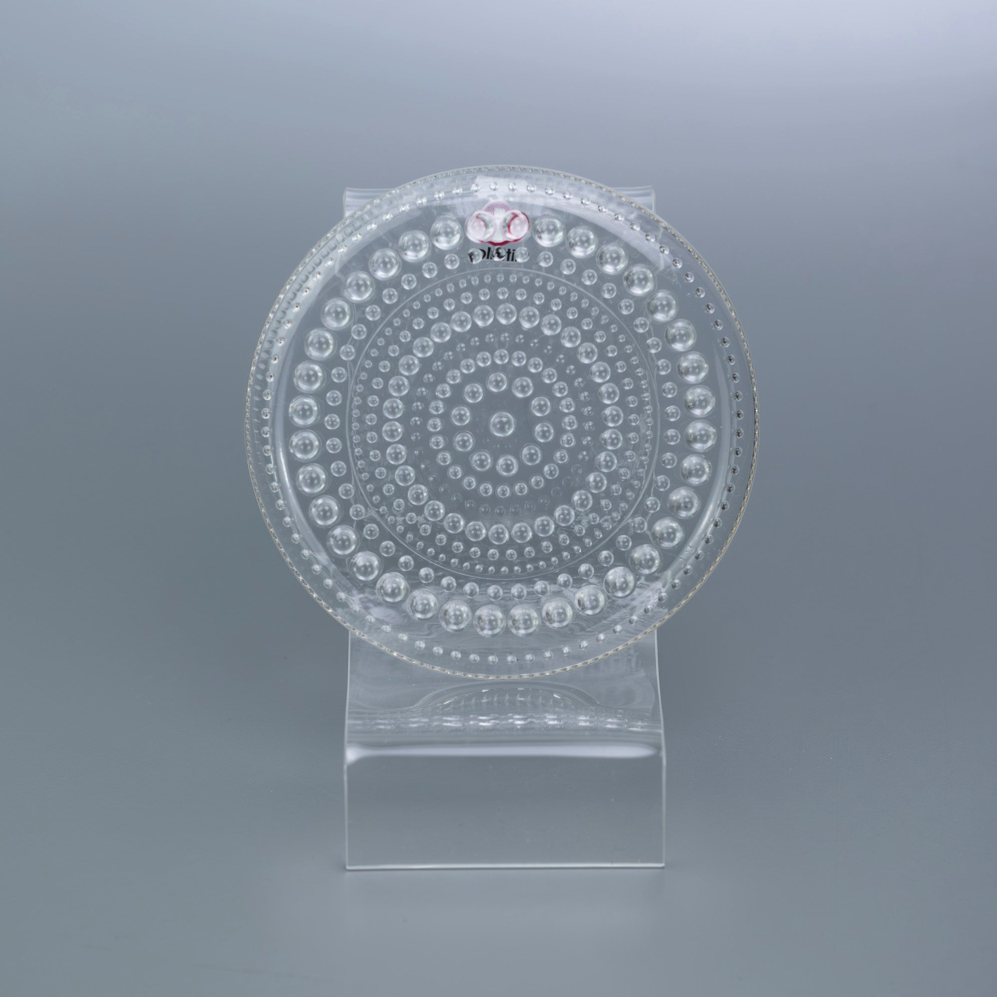 イッタラ カステヘルミ iittala Kastehelmi 10cmプレート クリア 2枚セット 美品