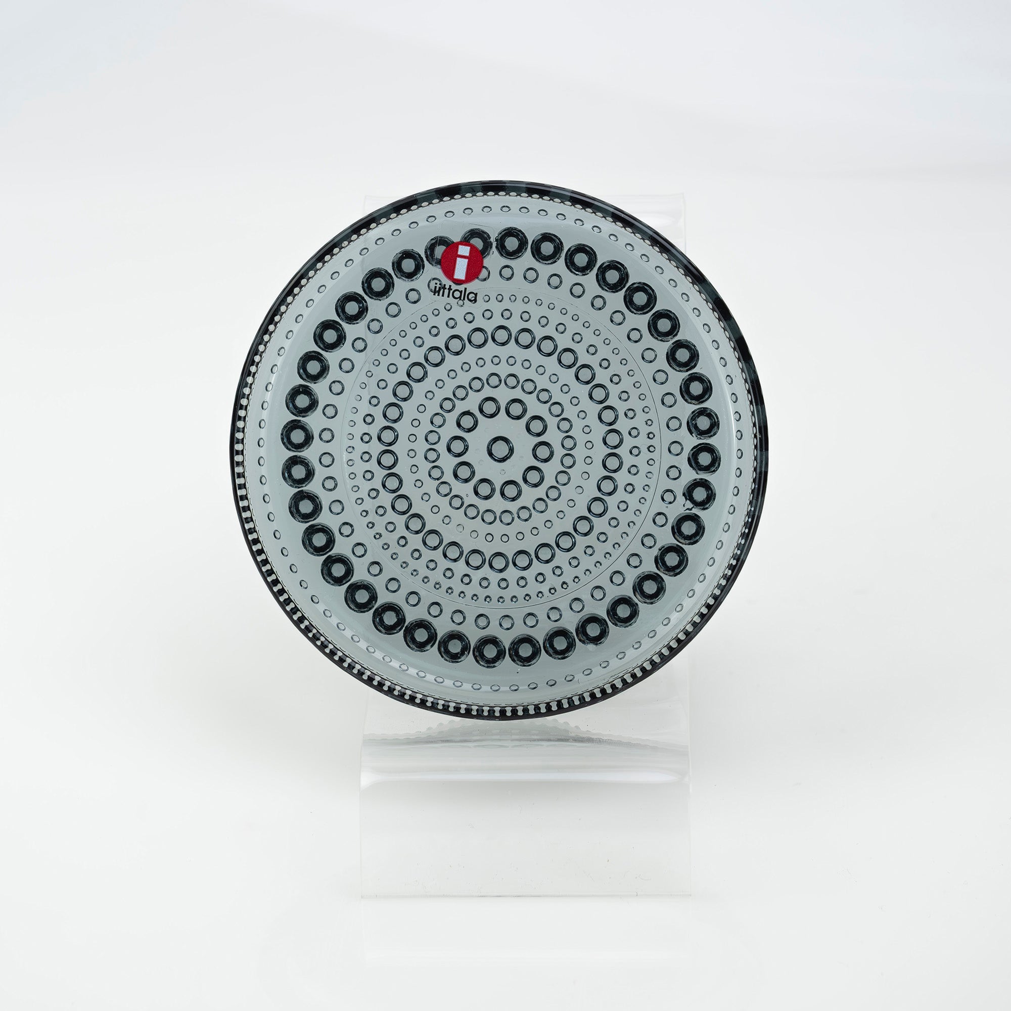 イッタラ カステヘルミ iittala Kastehelmi 10cmプレート グレー 2枚セット 美品 (2)