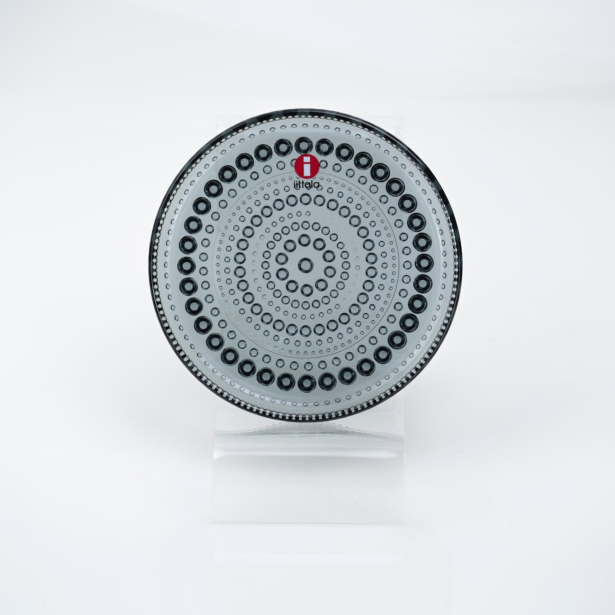 イッタラ カステヘルミ iittala Kastehelmi 10cmプレート グレー 2枚セット 美品 (2)