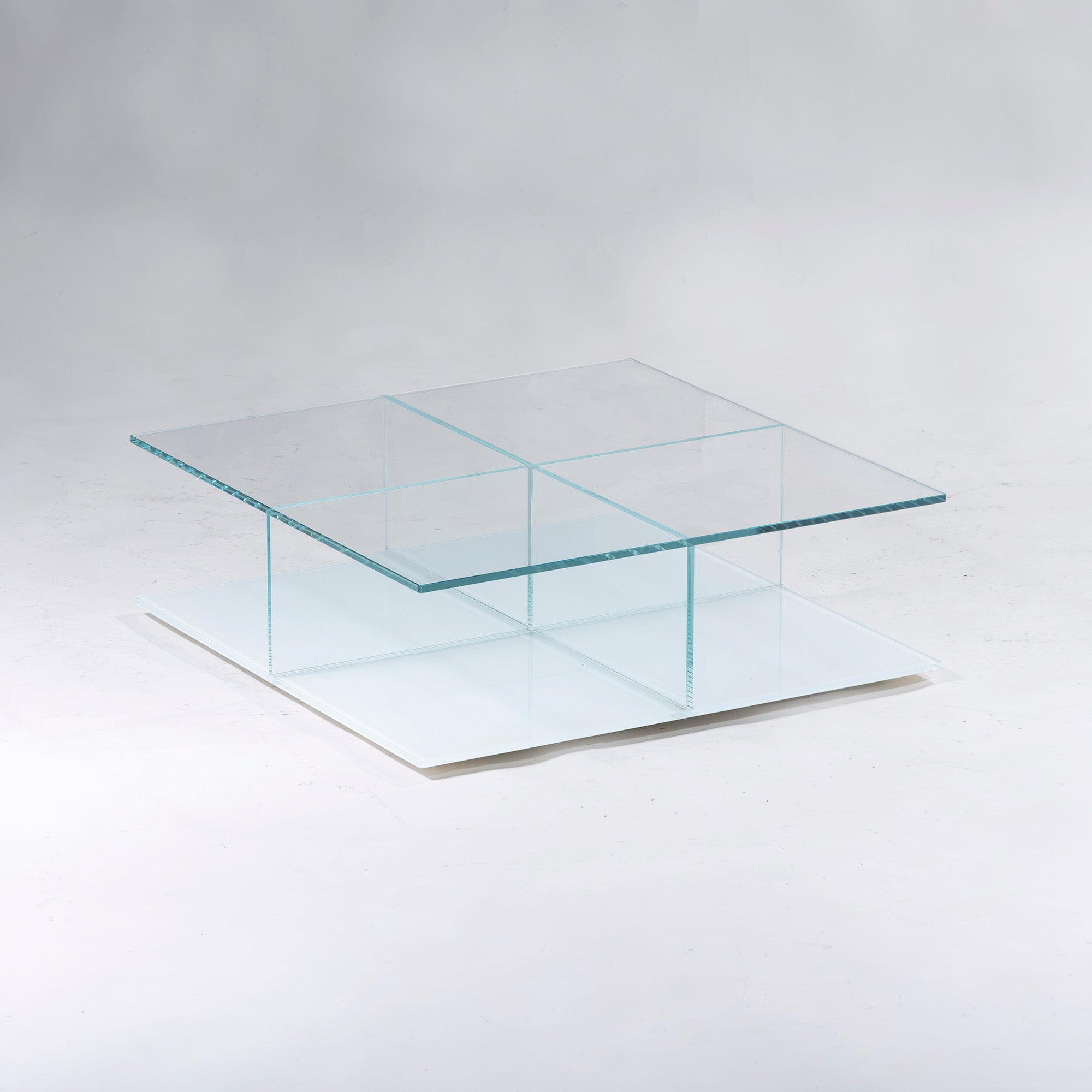 Cassina Center Table ◆Limited delivery within Tokyo◆ Cassina 269 MEX Square Low Table Glass Table Modern