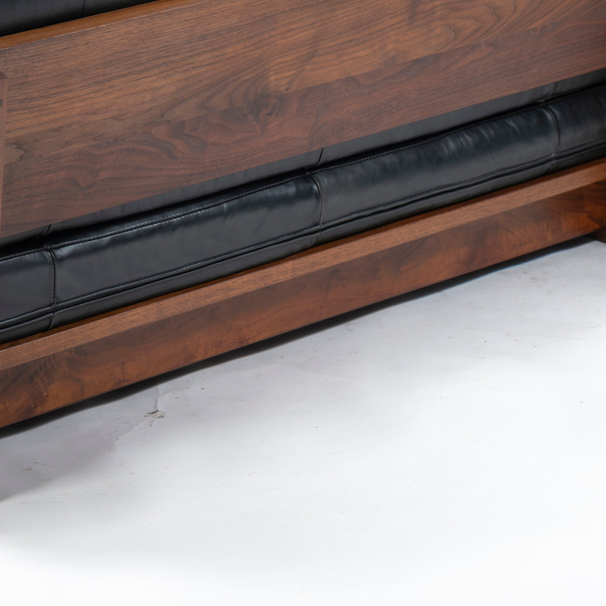 ACTUS sofa ACTUS five by five TILL w180 solid walnut leather genuine leather master wall