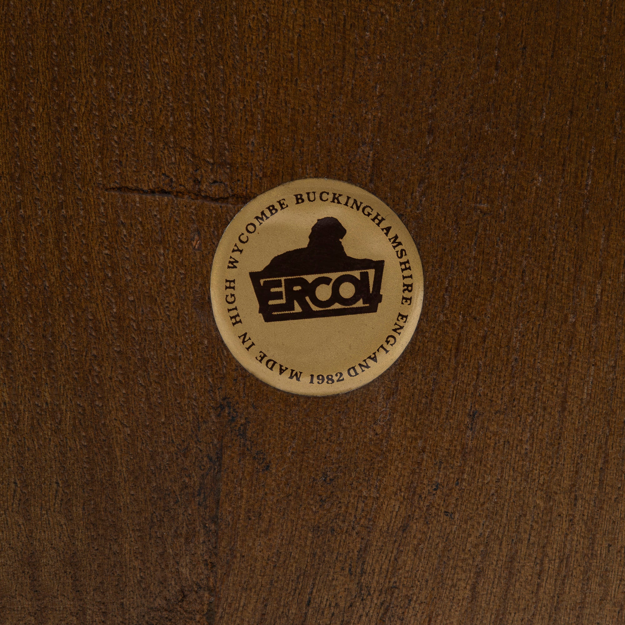 Dining chair ERCOL Goldsmith chair (1) Elm wood Beech wood British vintage 1980s Windsor chair