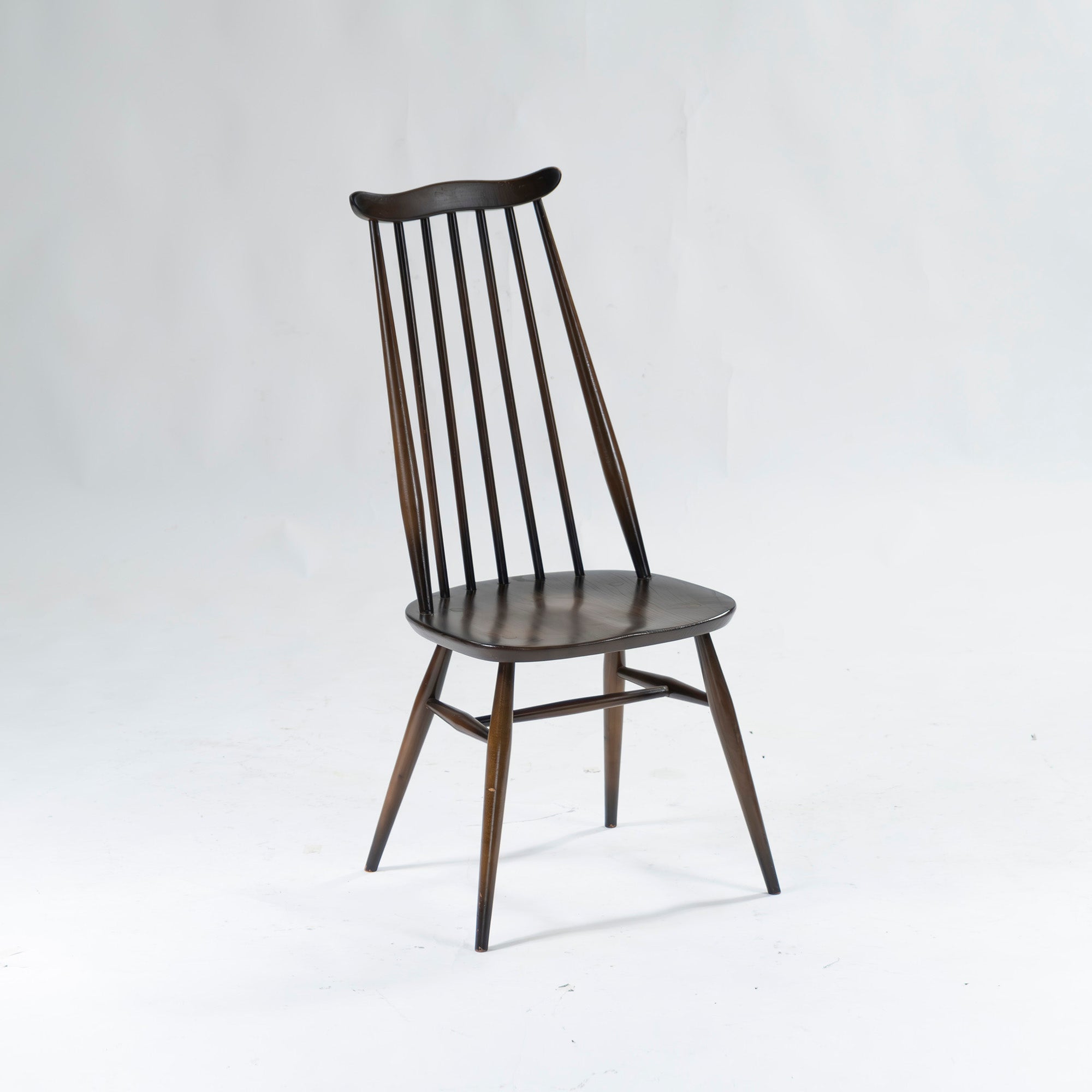 Dining chair ERCOL Goldsmith chair (1) Elm wood Beech wood British vintage 1980s Windsor chair