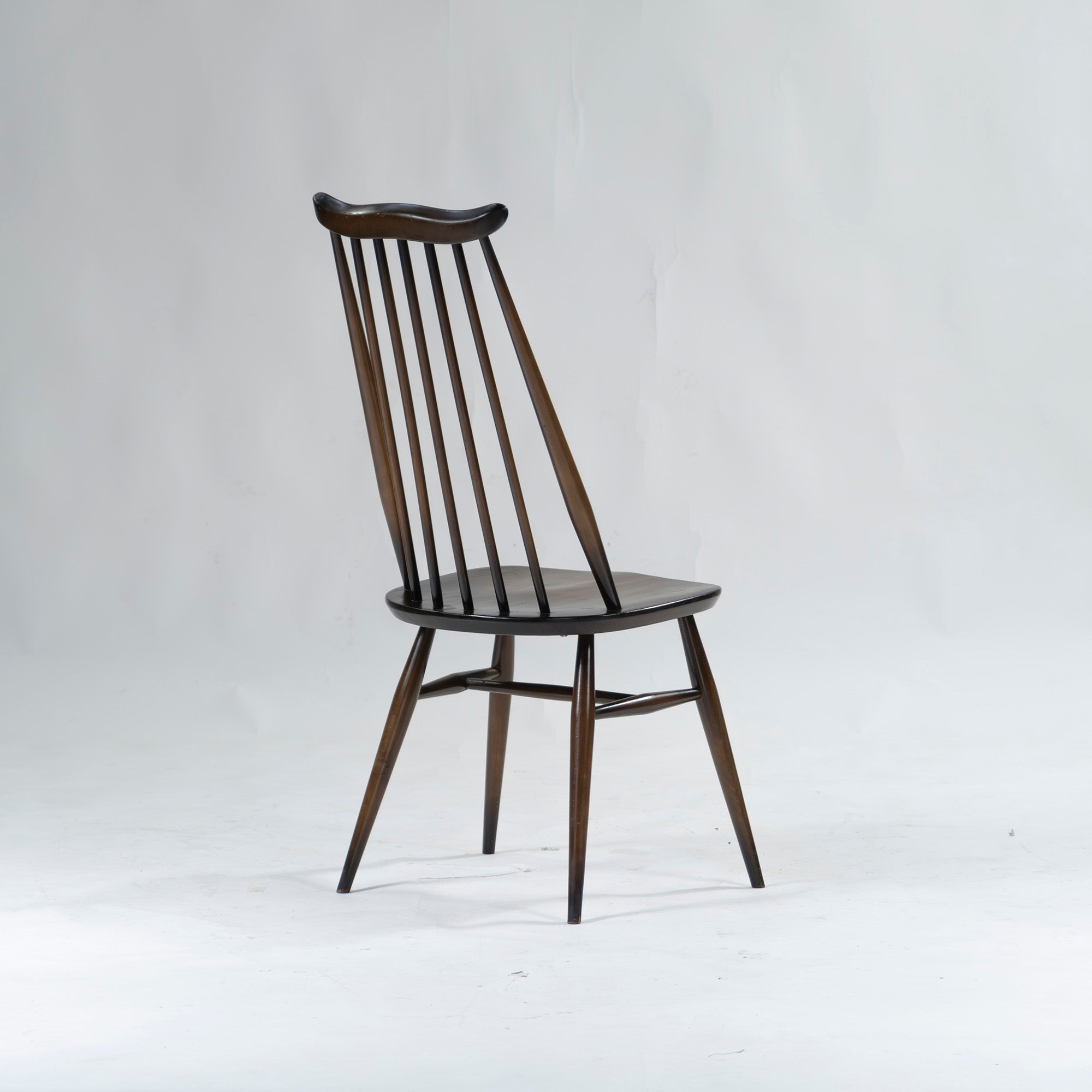 Dining chair ERCOL Goldsmith chair (1) Elm wood Beech wood British vintage 1980s Windsor chair