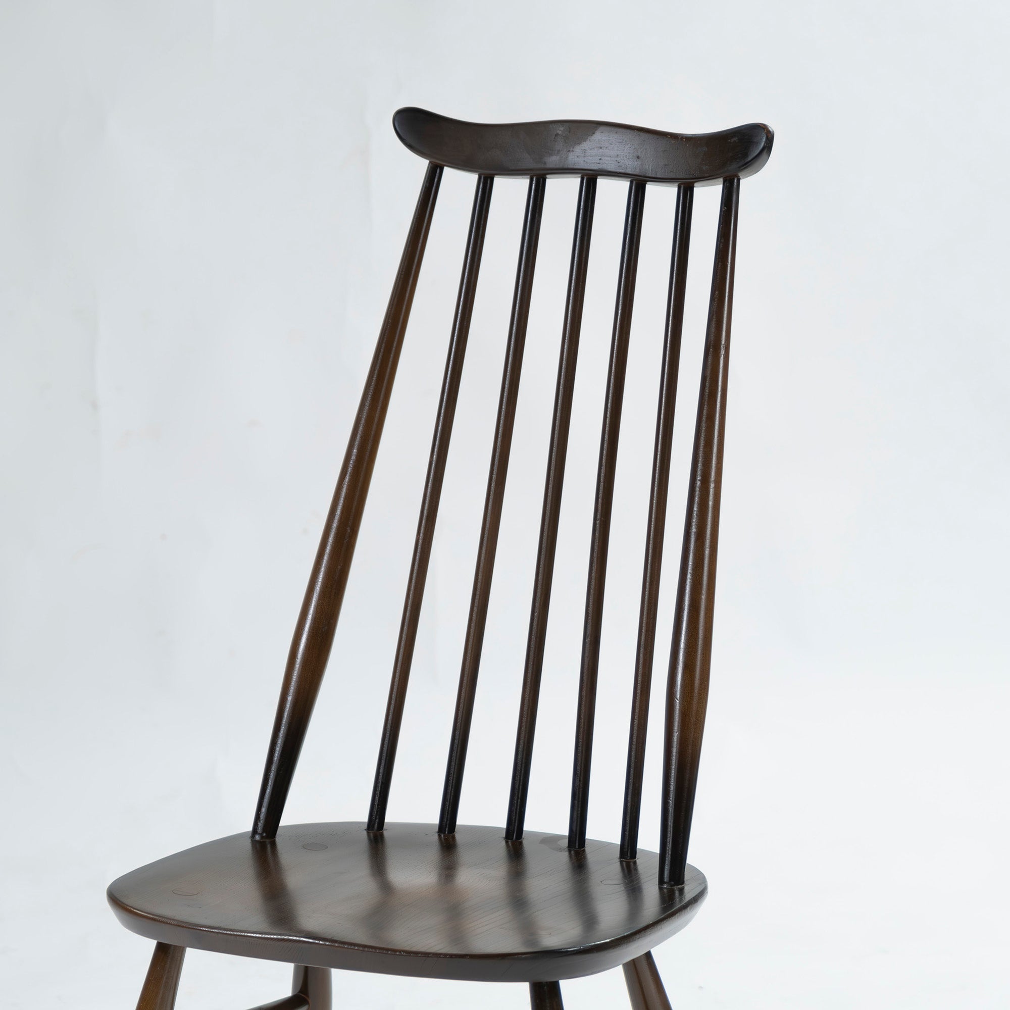 Dining chair ERCOL Goldsmith chair (1) Elm wood Beech wood British vintage 1980s Windsor chair